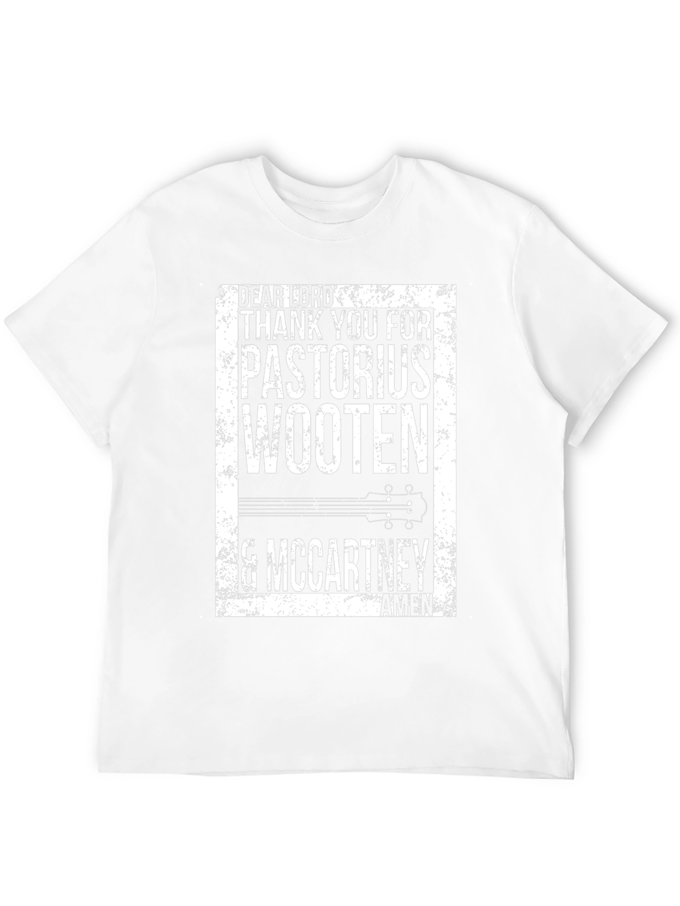 Bass Greats T-Shirt: Pastorius Wooten McCartney