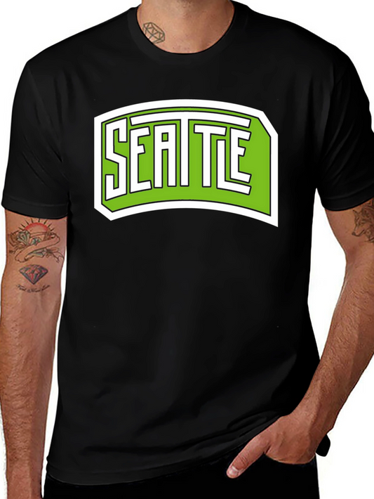 Seattle Graphic T-Shirt - Bold Design Comfortable Fit