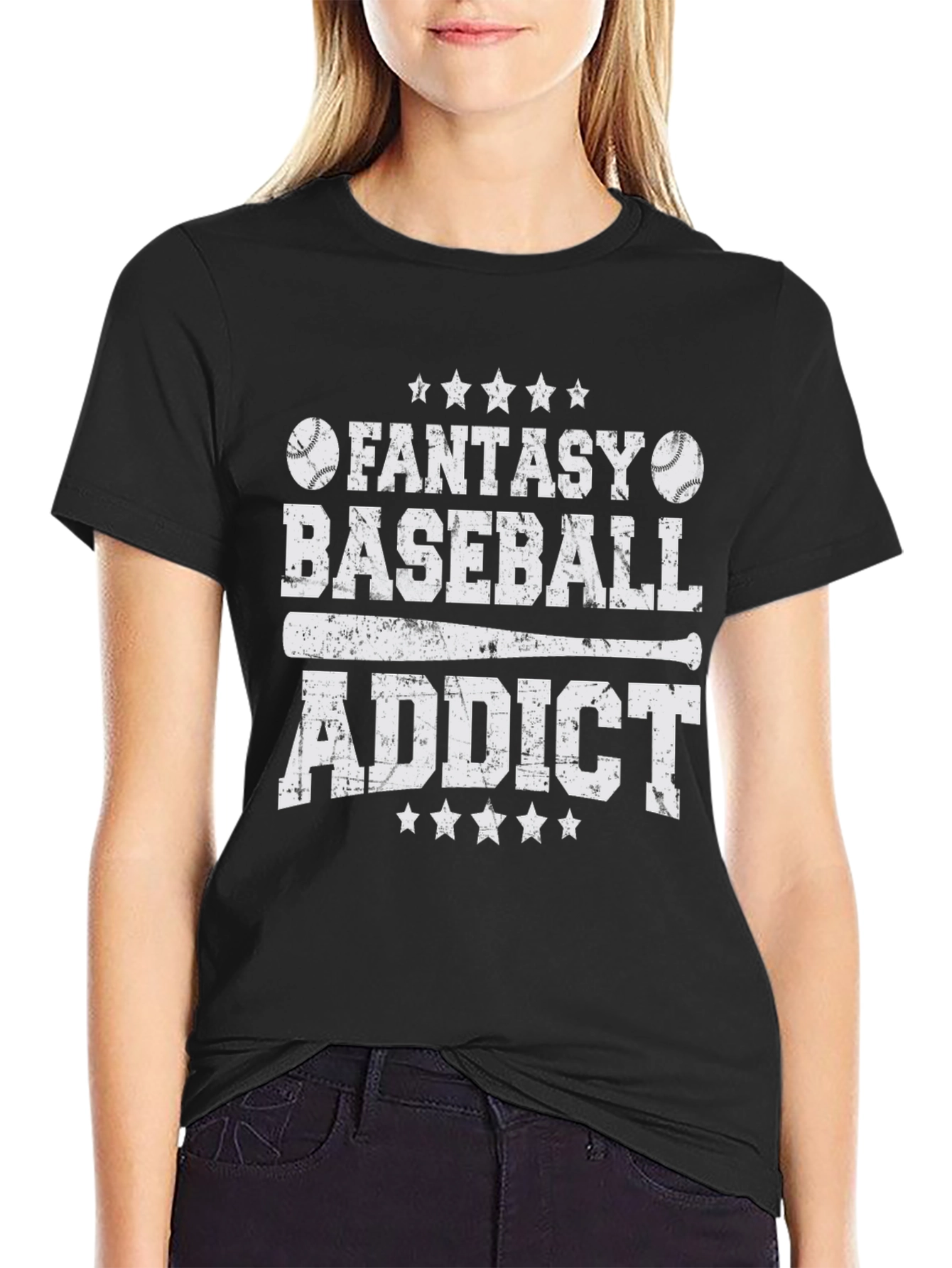 Fantasy Baseball Addict T-Shirt