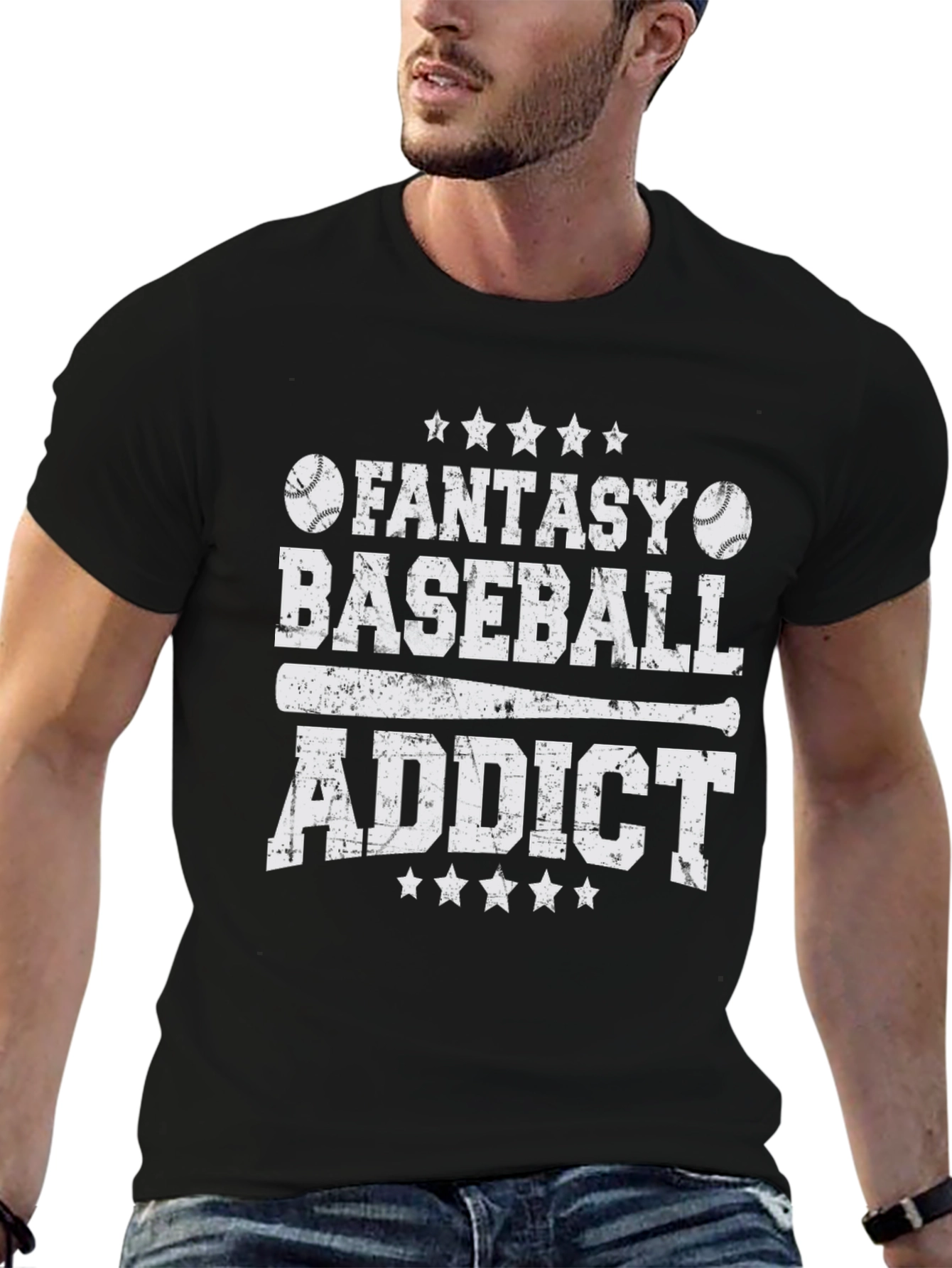 Fantasy Baseball Addict T-Shirt