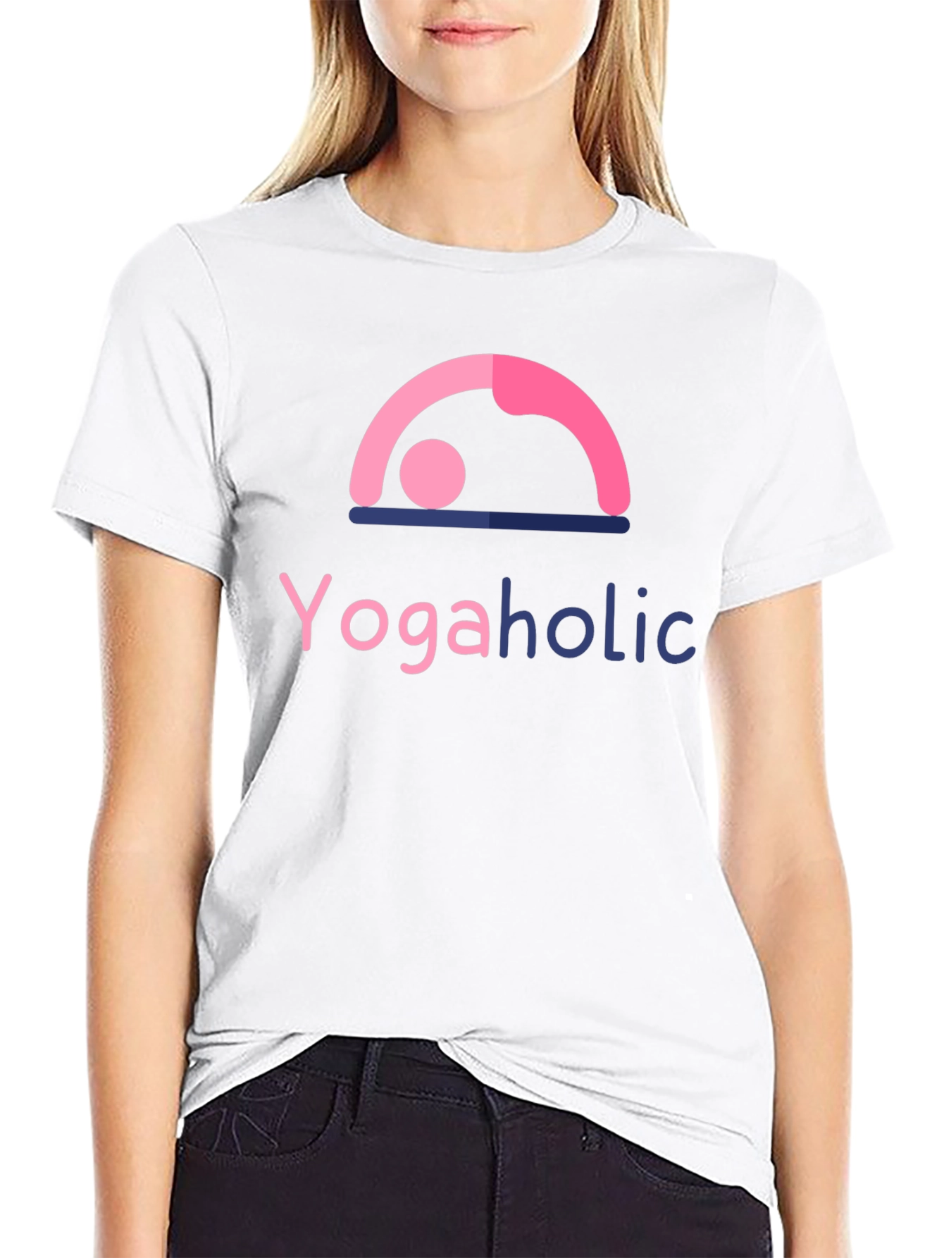 Yoga Lover T-Shirt - Yogaholic Graphic Tee