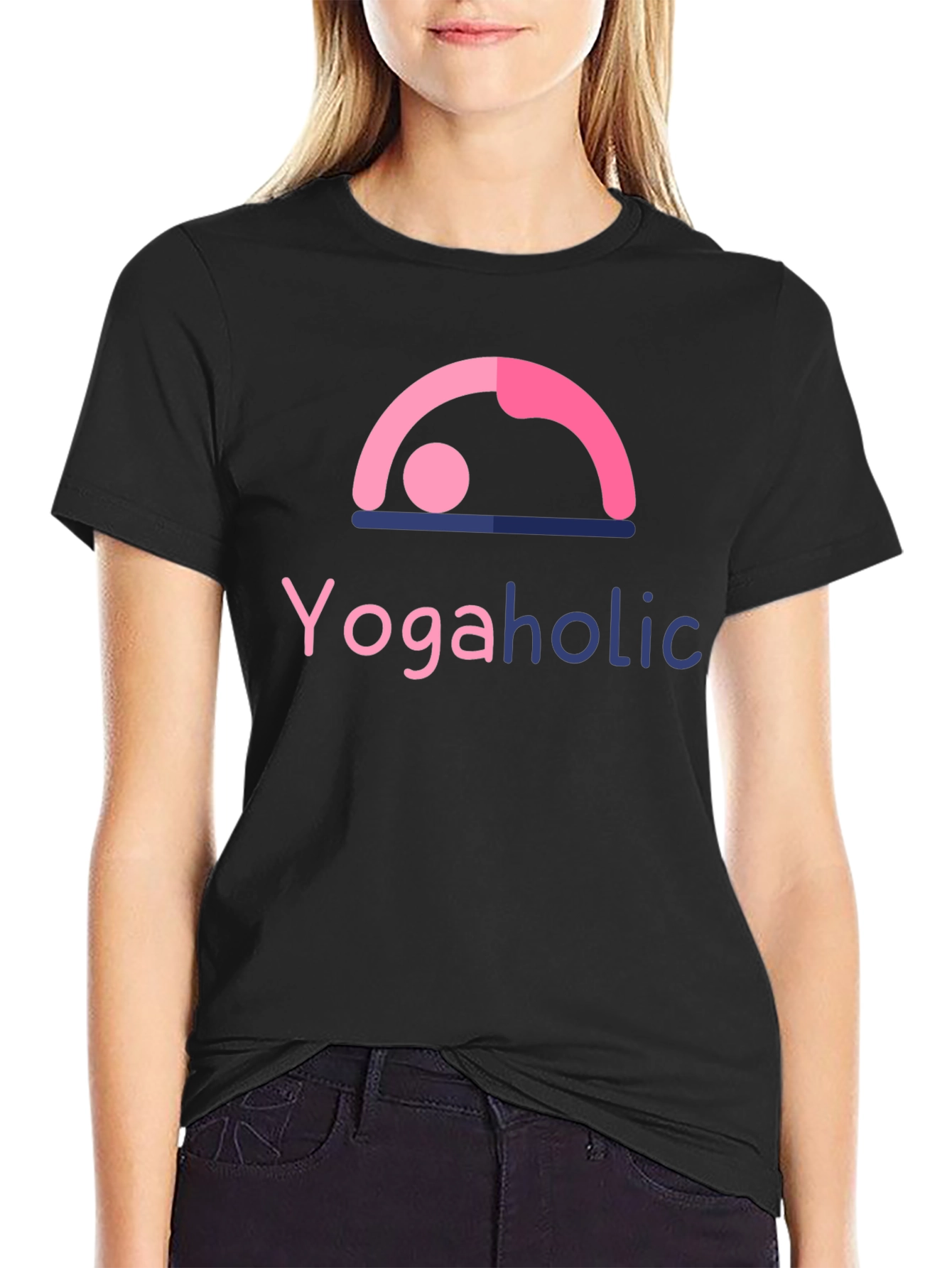 Yoga Lover T-Shirt - Yogaholic Graphic Tee