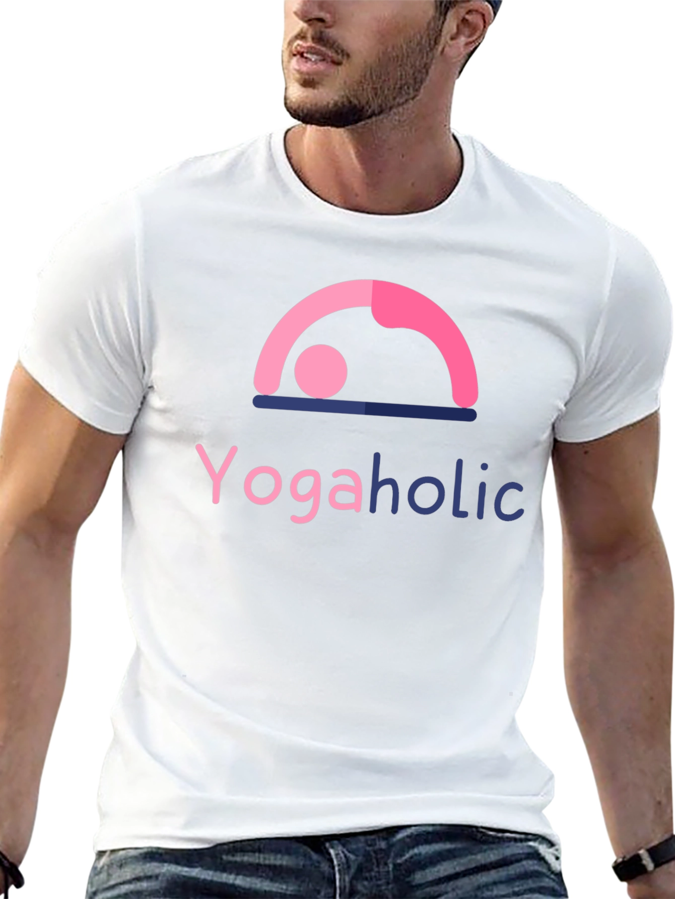 Yoga Lover T-Shirt - Yogaholic Graphic Tee