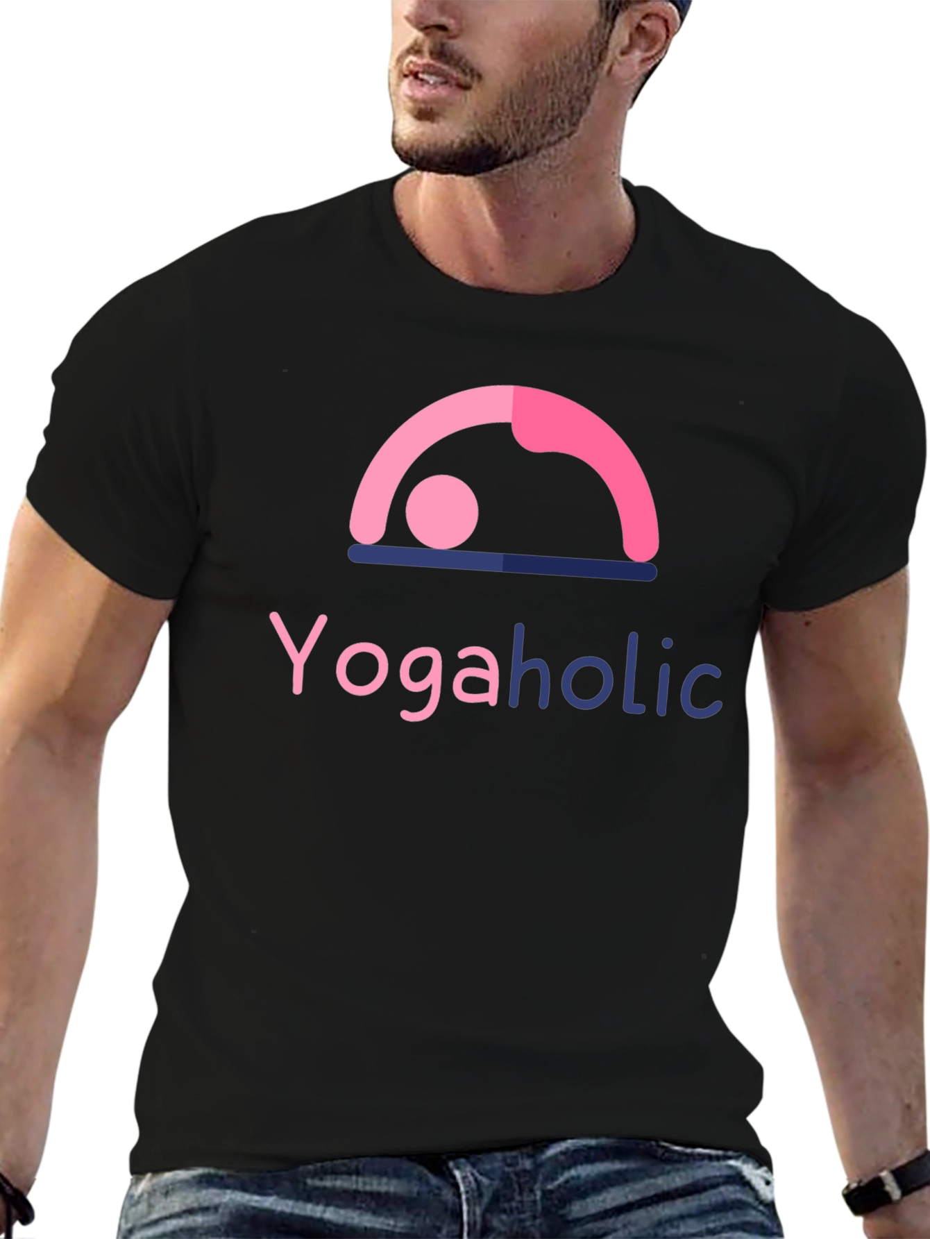 Yoga Lover T-Shirt - Yogaholic Graphic Tee