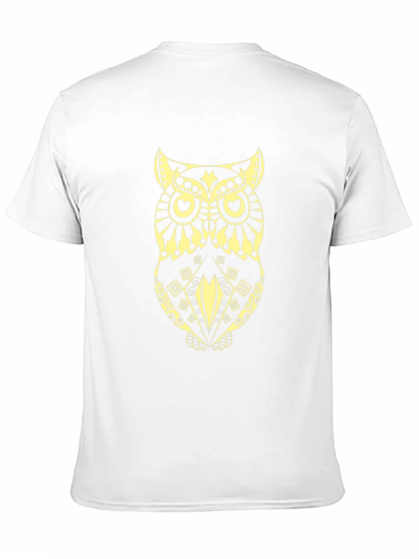 Black Owl Graphic Print Tee
