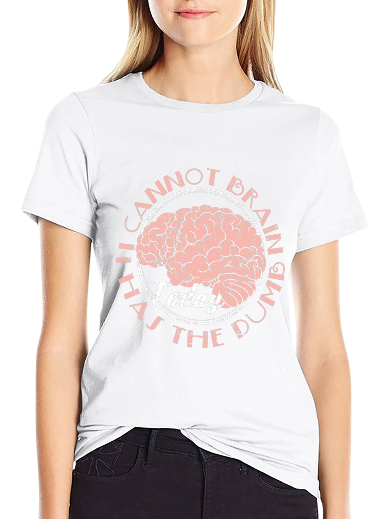 I Cannot Brain Today Graphic T-Shirt