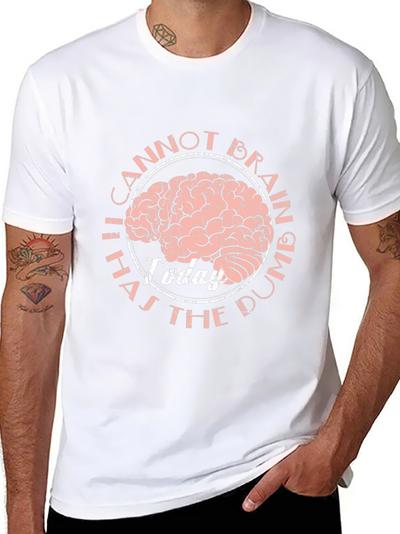 I Cannot Brain Today Graphic T-Shirt
