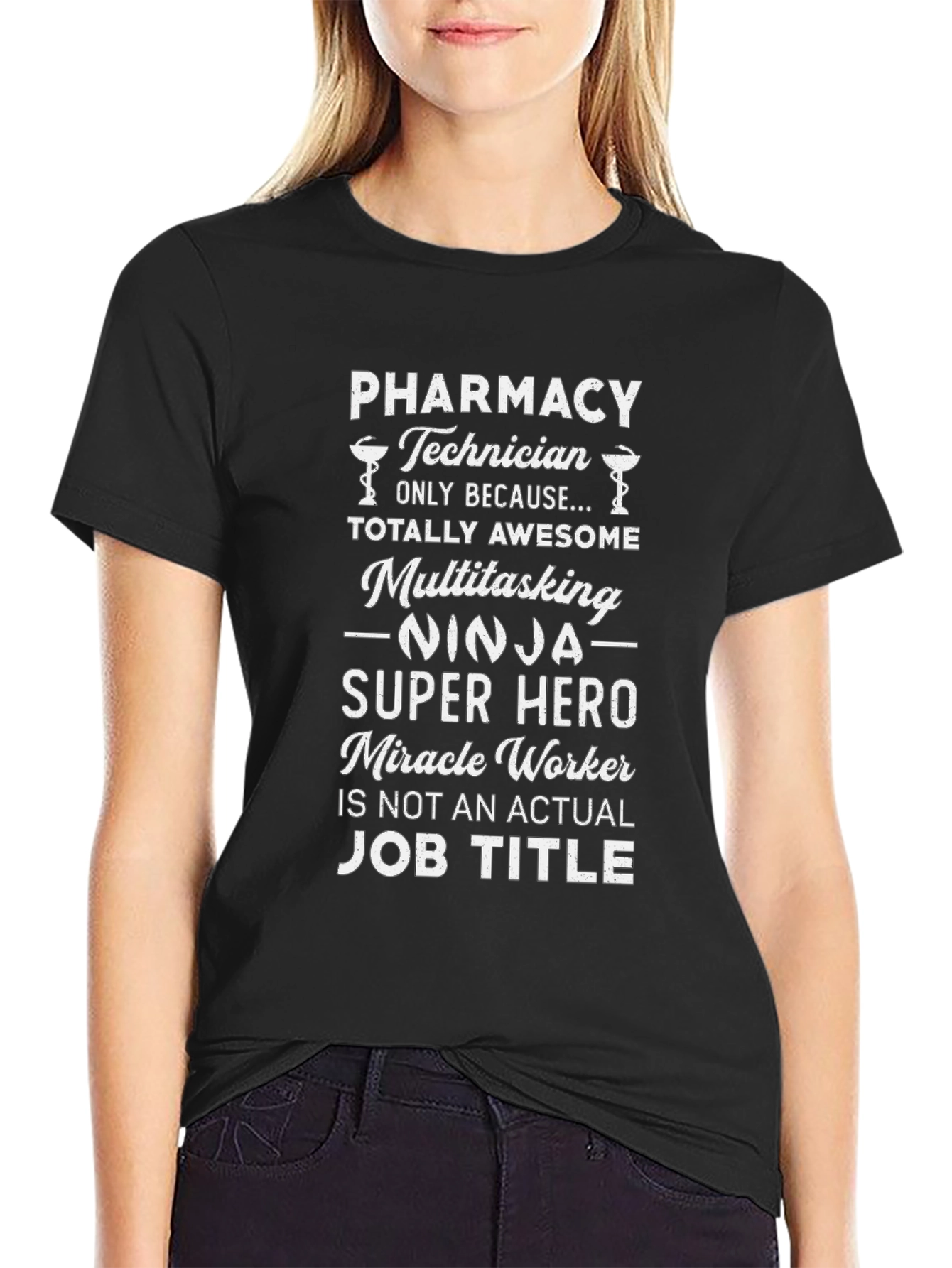 Pharmacy Technician T-Shirt - Awesome Job Title