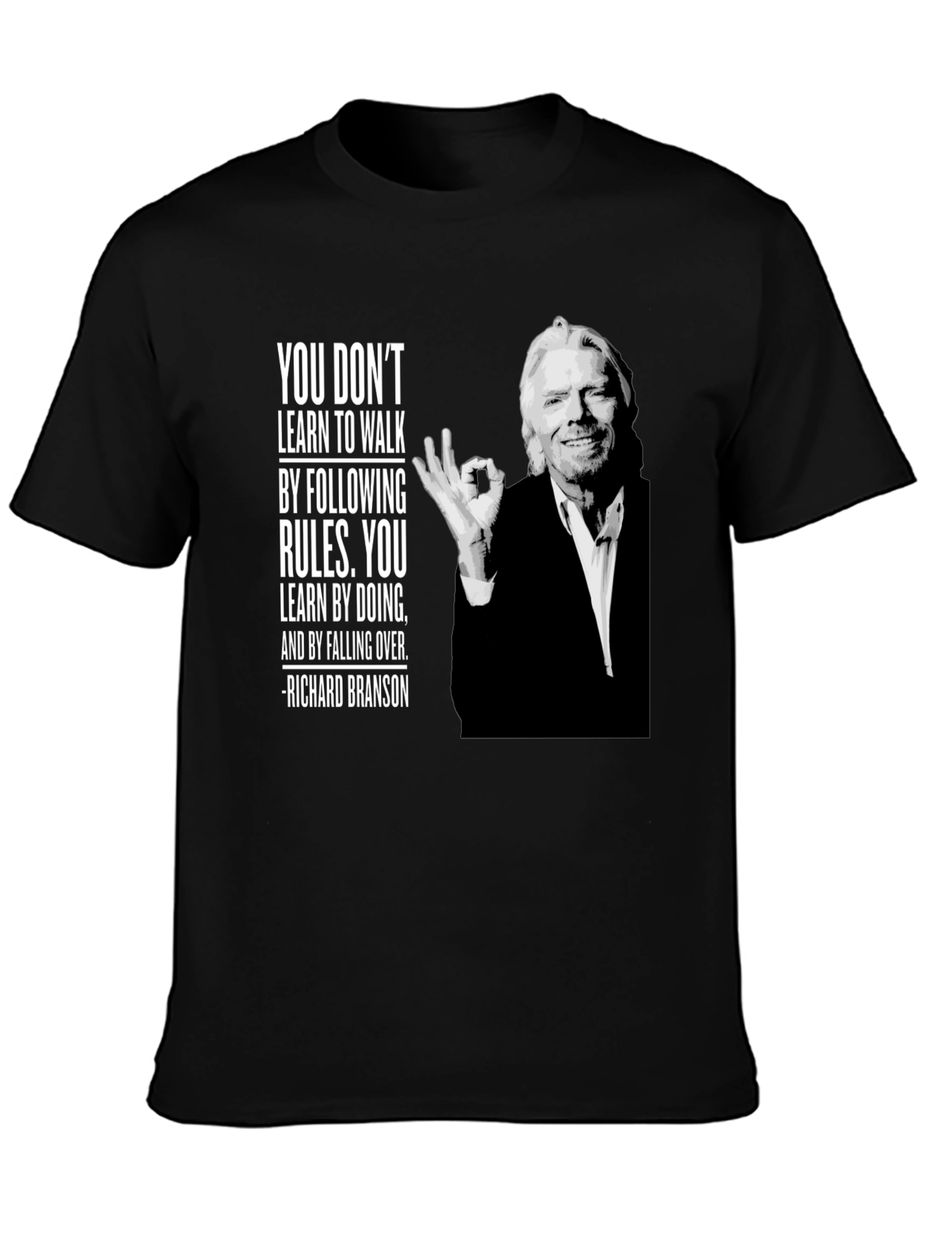 Richard Branson T-Shirt - Learn by Doing