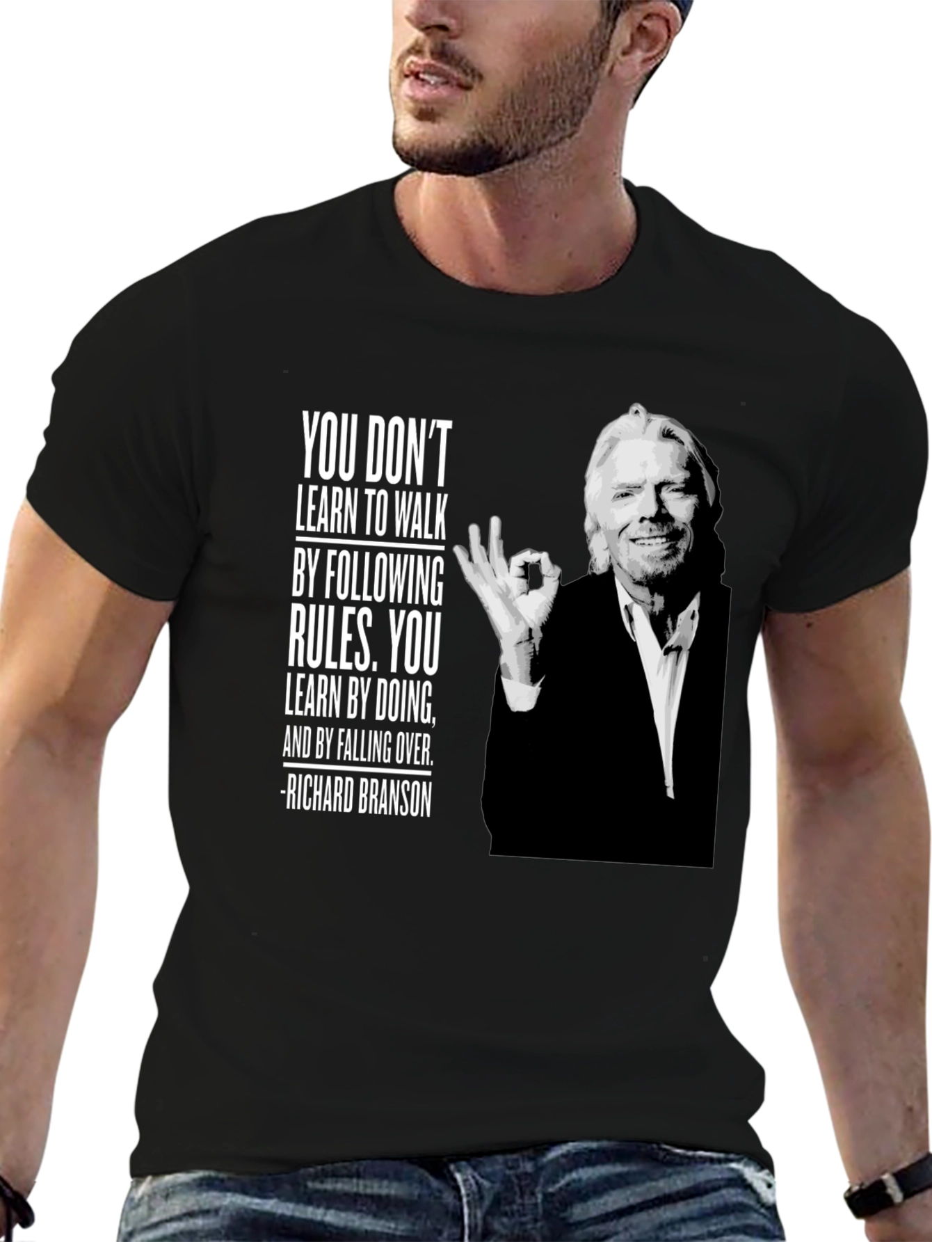 Richard Branson T-Shirt - Learn by Doing