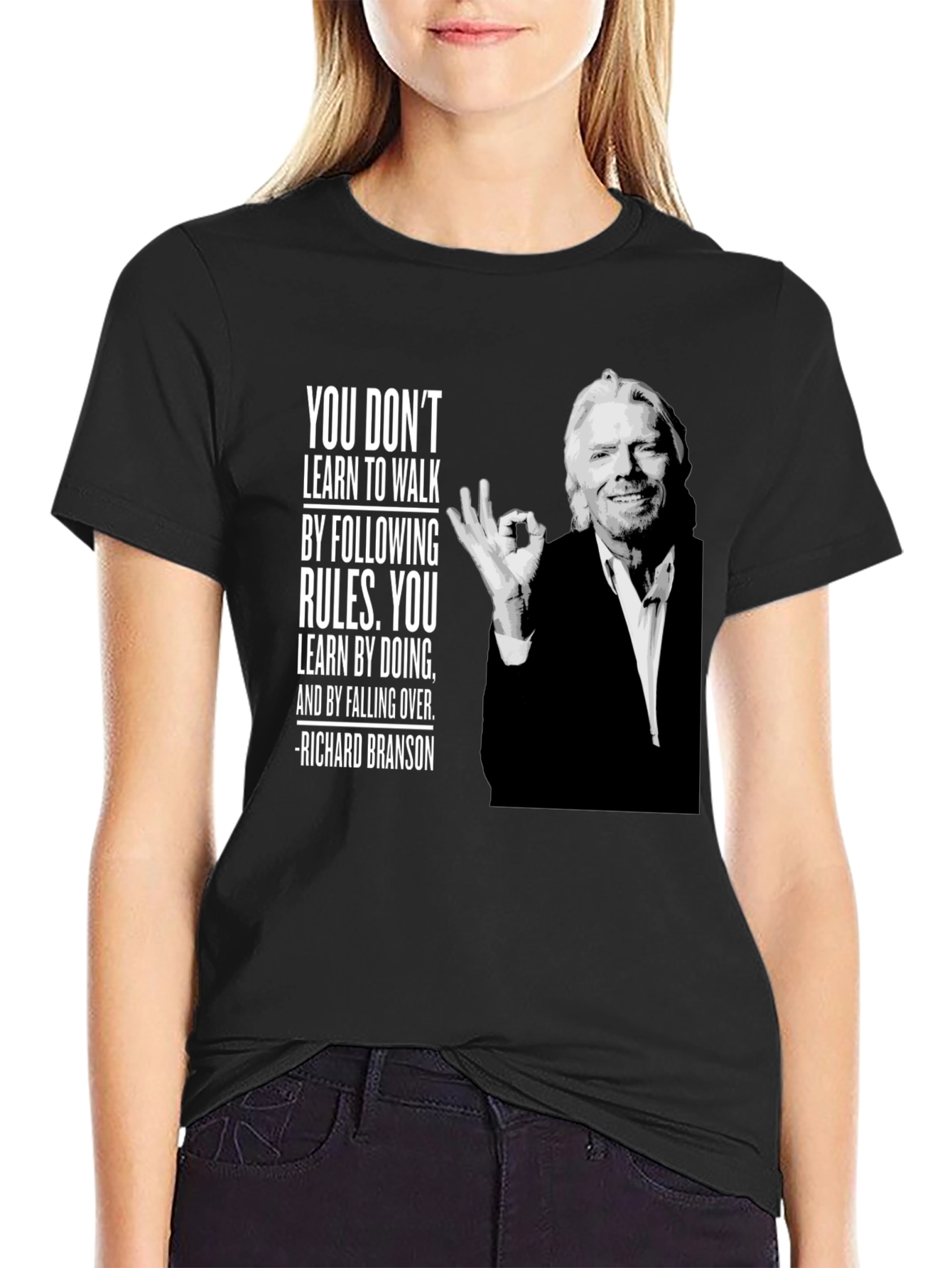 Richard Branson T-Shirt - Learn by Doing
