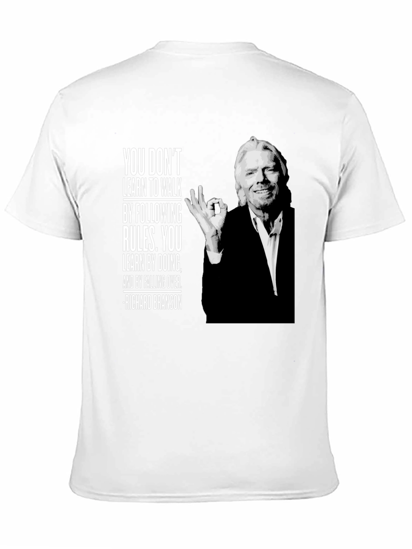 Richard Branson T-Shirt - Learn by Doing