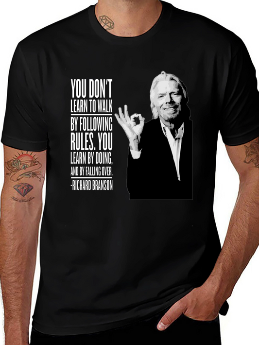 Richard Branson T-Shirt - Learn by Doing