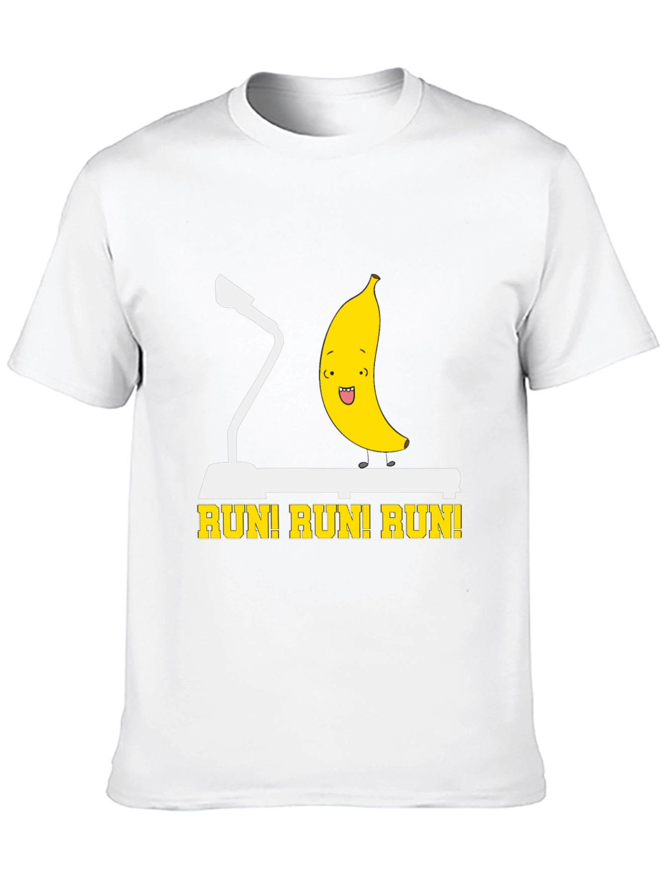 Runi! Runi! Runi! Funny Banana Workout T-Shirt