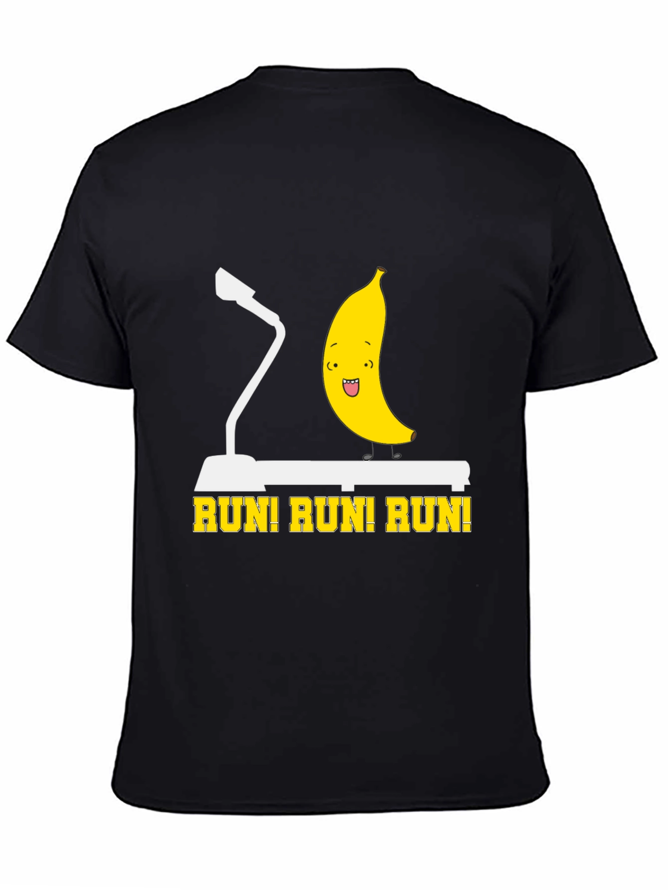 Runi! Runi! Runi! Funny Banana Workout T-Shirt