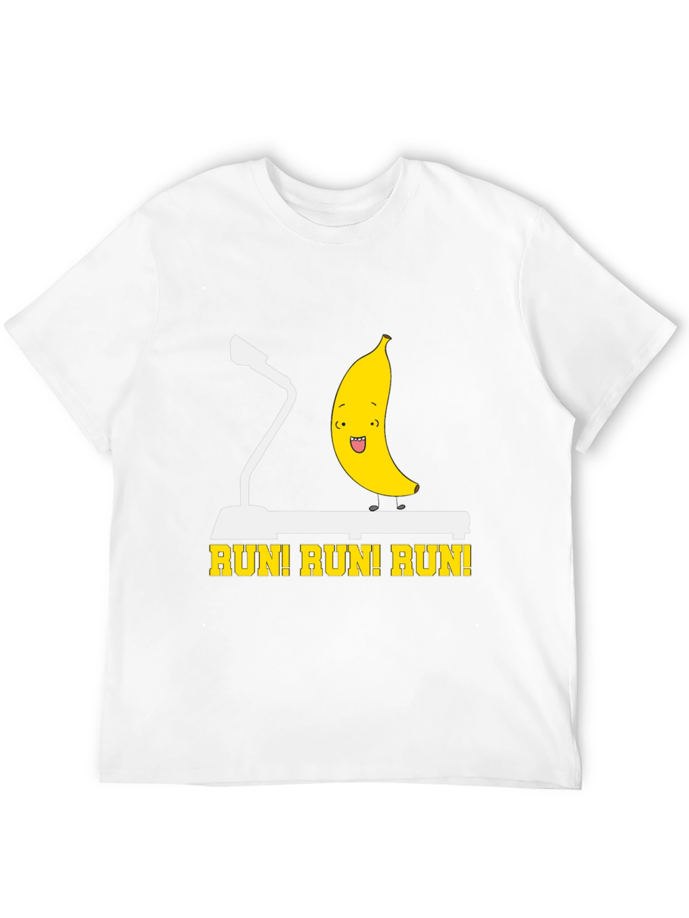 Runi! Runi! Runi! Funny Banana Workout T-Shirt