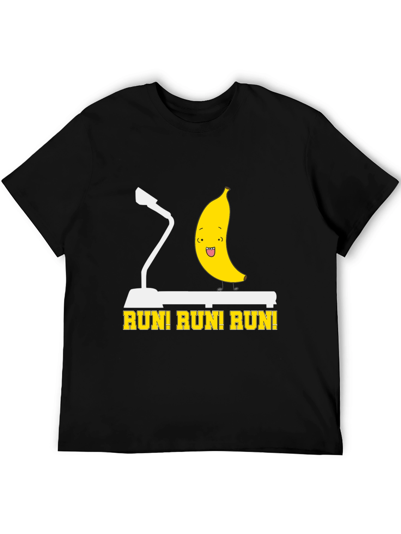 Runi! Runi! Runi! Funny Banana Workout T-Shirt