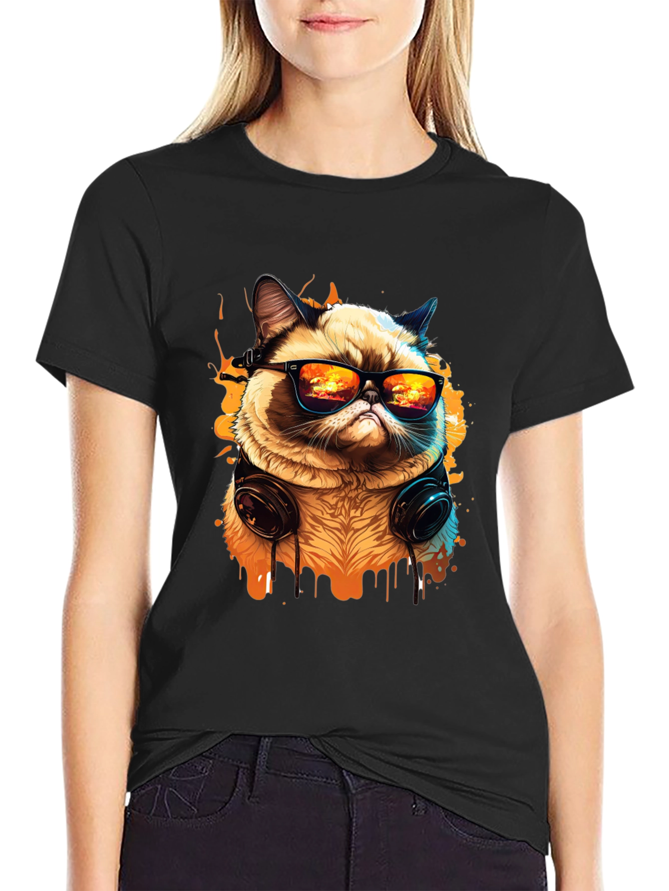 Cool Cat DJ T-Shirt