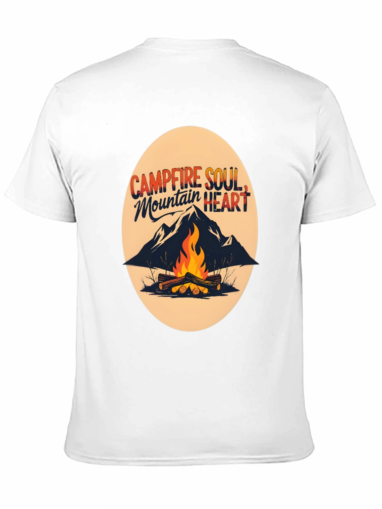 Campfire Soul Mountain Heart Tee
