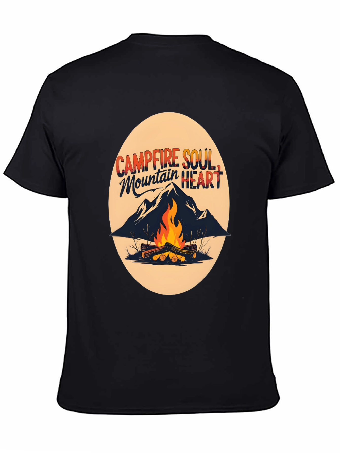 Campfire Soul Mountain Heart Tee