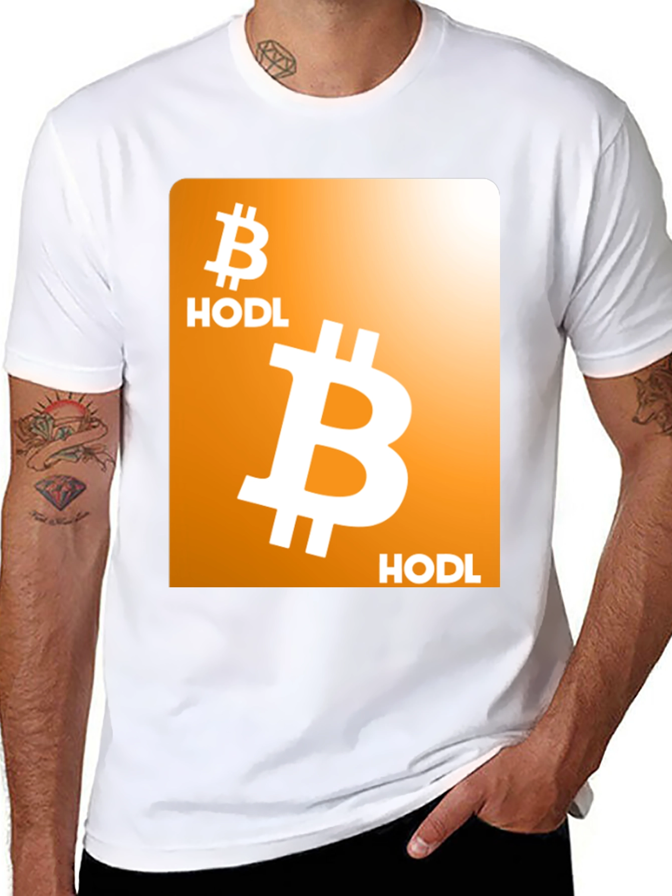 Bitcoin HODL Crypto T-Shirt