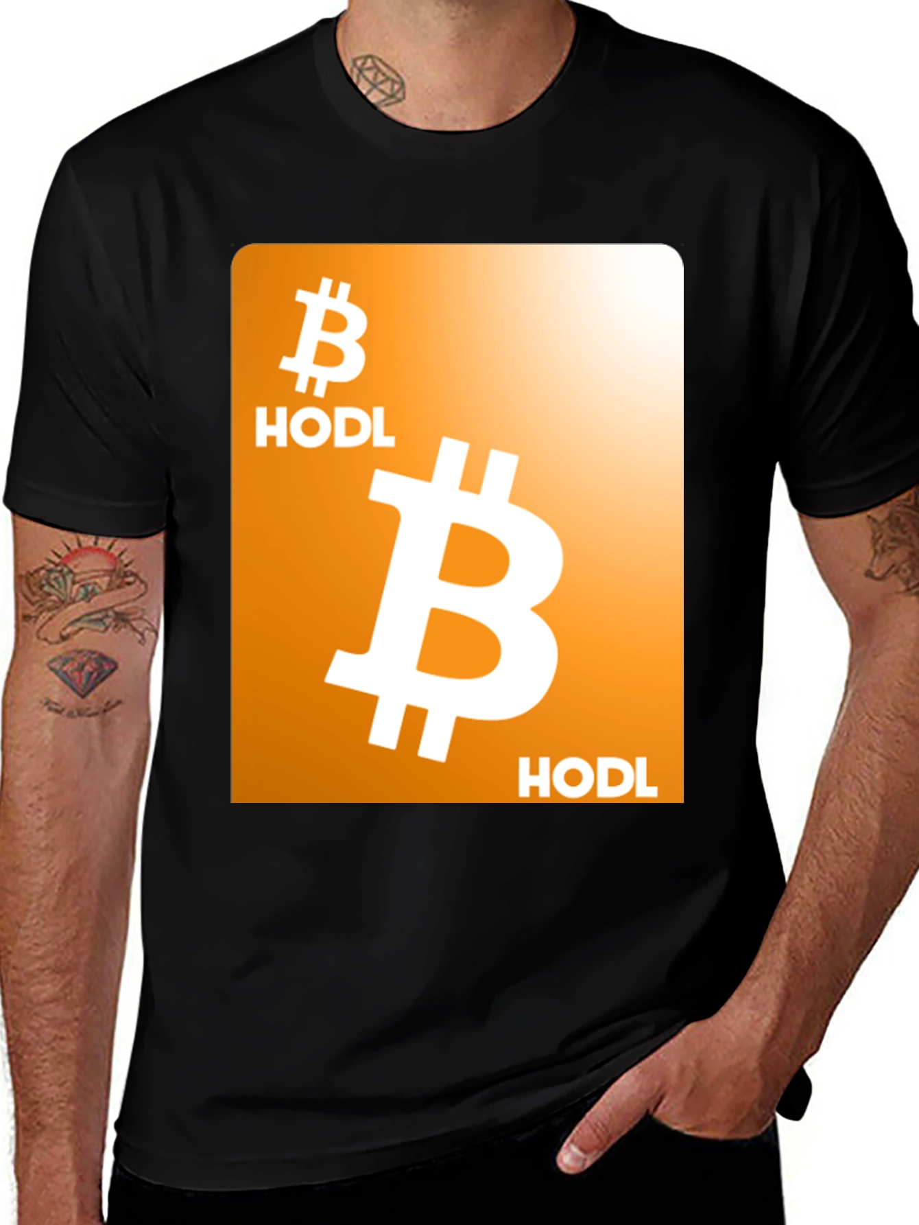 Bitcoin HODL Crypto T-Shirt