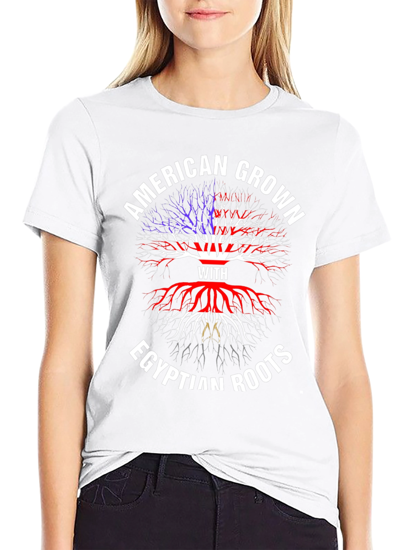 American Grown Egyptian Roots T-Shirt