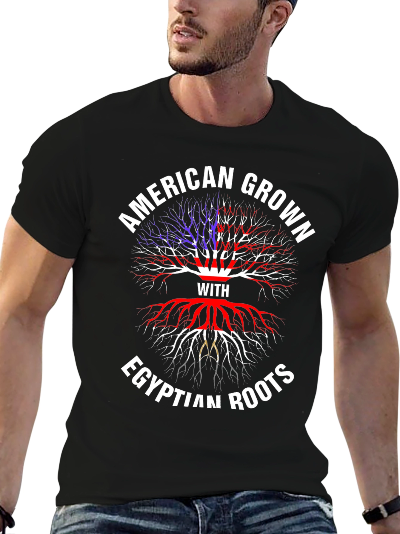American Grown Egyptian Roots T-Shirt