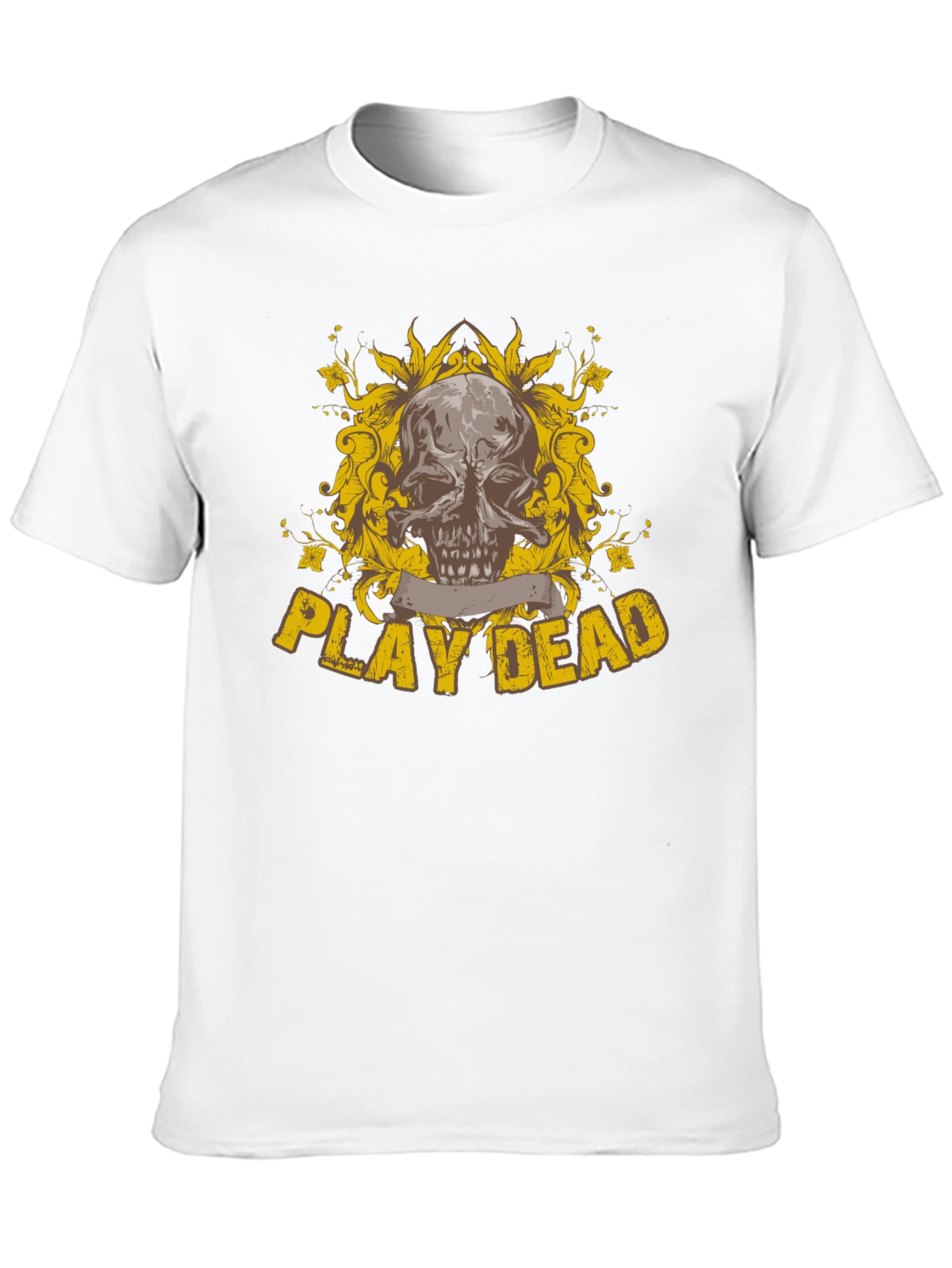 Play Dead Skull Graphic Tee - Black