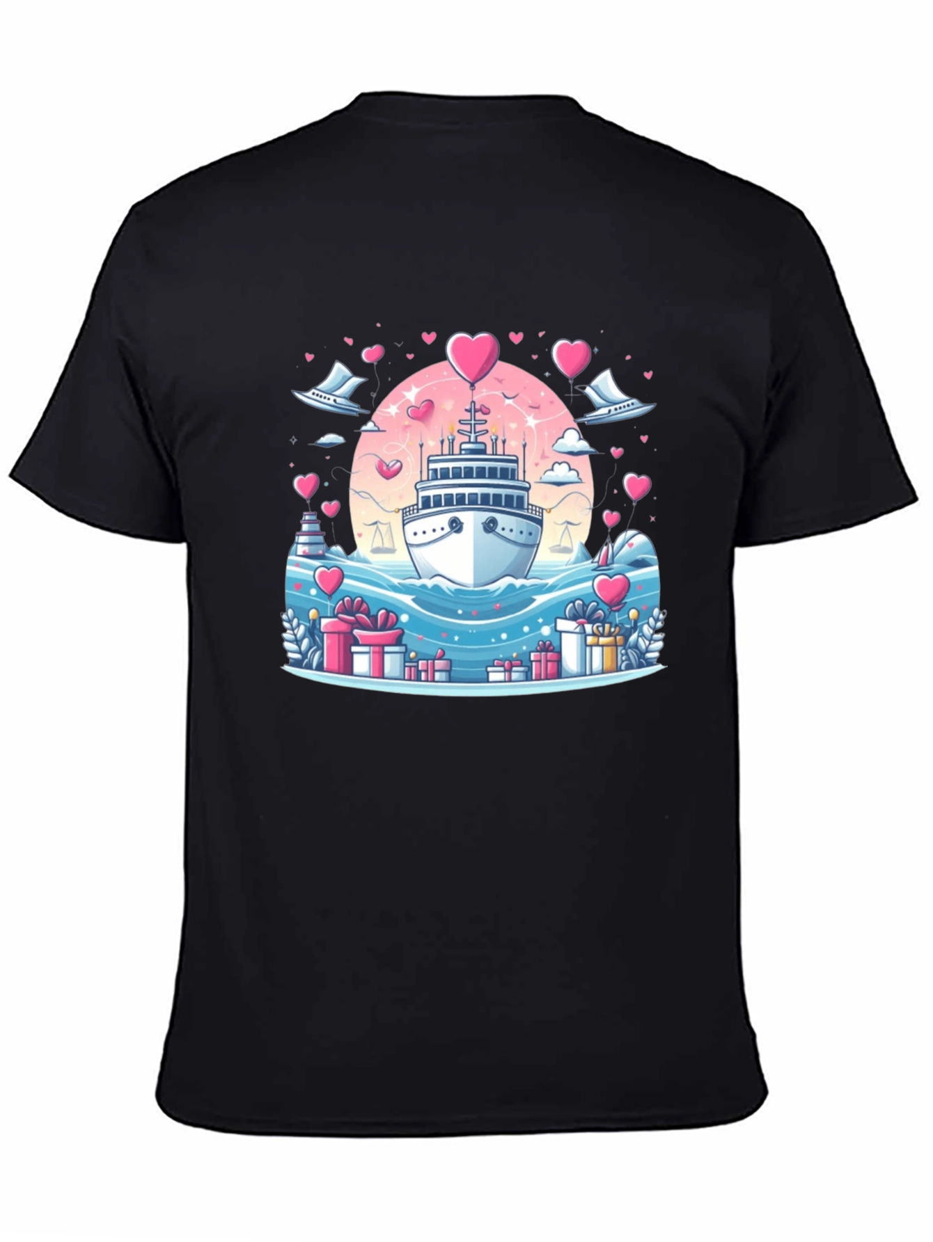 Romantic Cruise Graphic T-Shirt