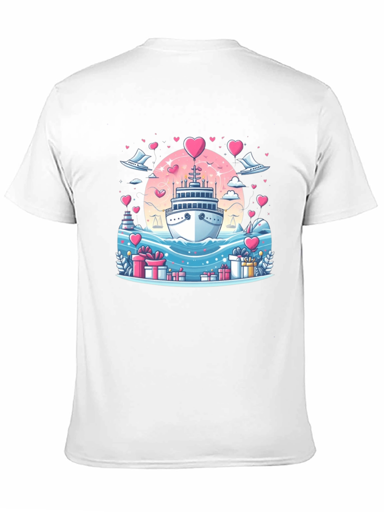 Romantic Cruise Graphic T-Shirt