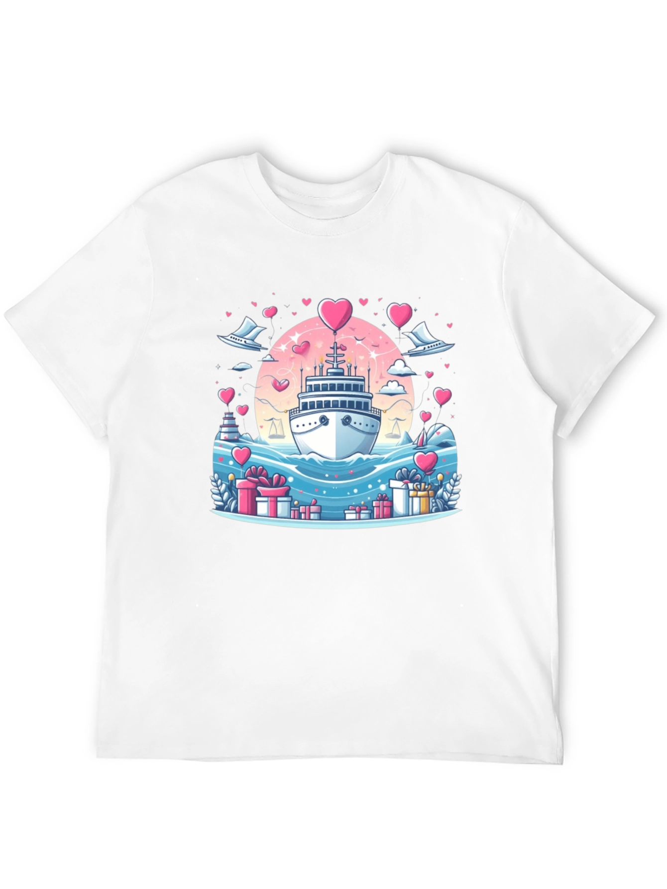 Romantic Cruise Graphic T-Shirt