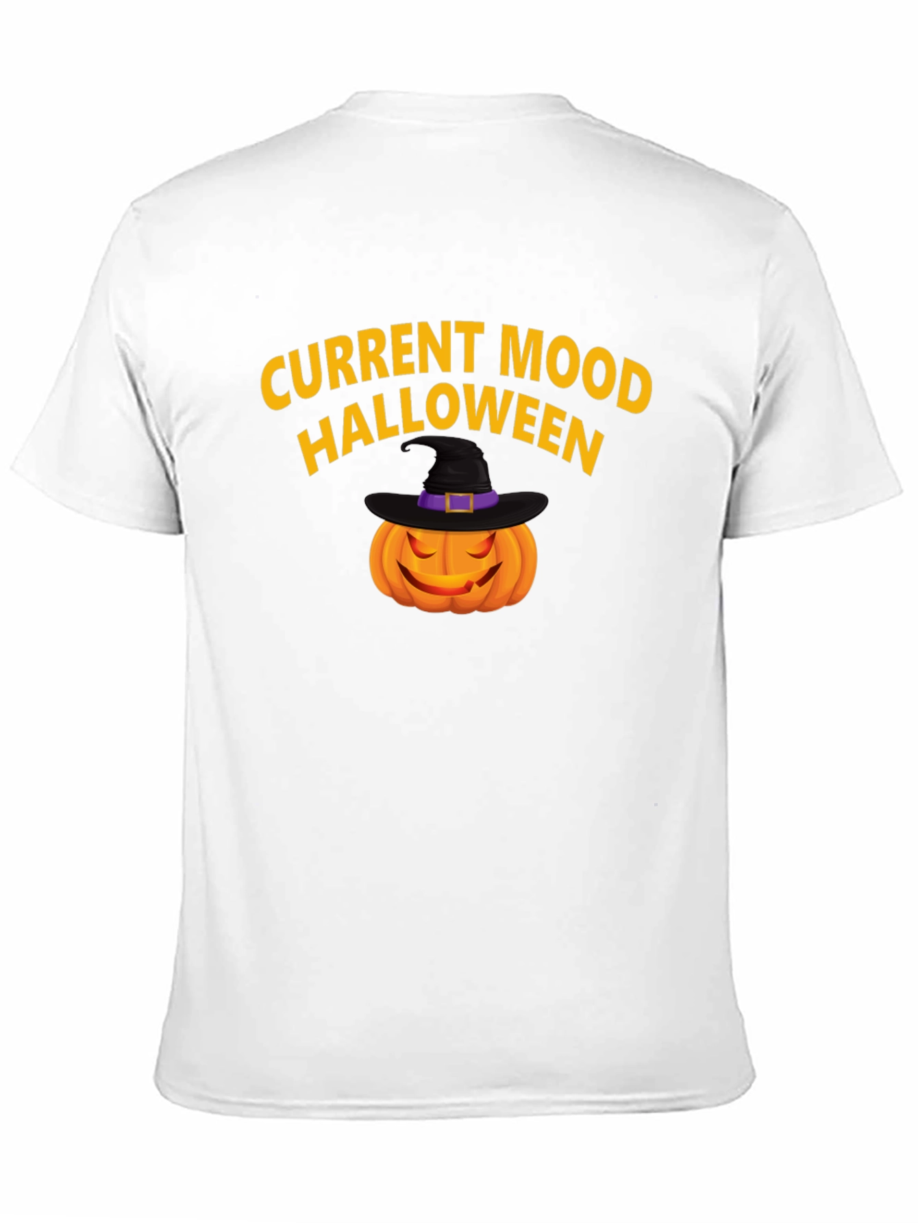 Halloween Mood T-Shirt - Pumpkin Witch Hat