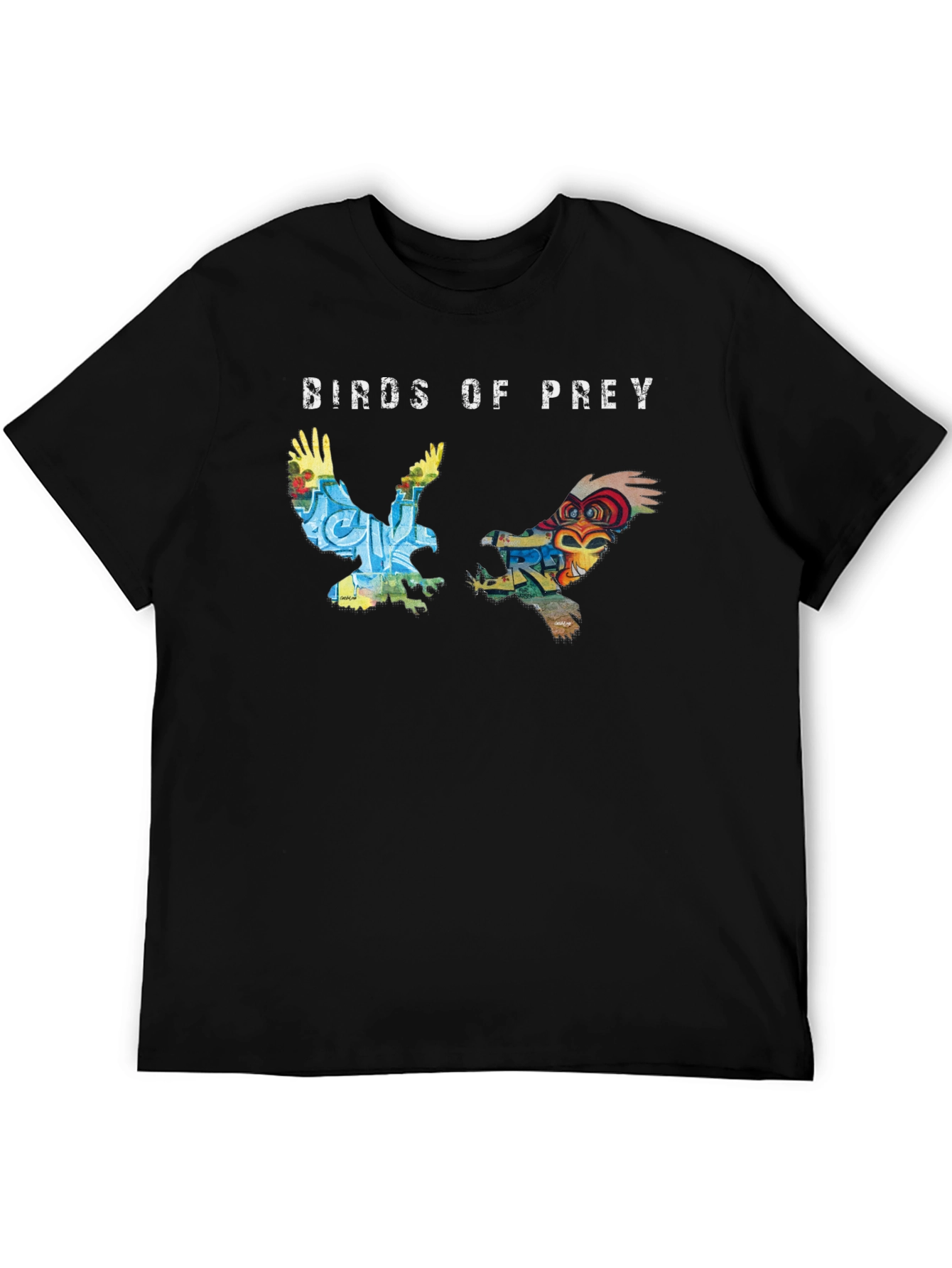 Birds of Prey Graphic Tee - Unique Design