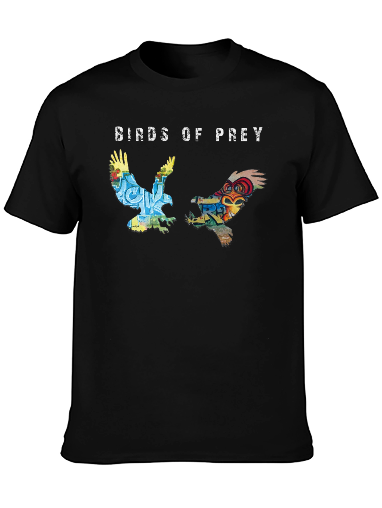 Birds of Prey Graphic Tee - Unique Design