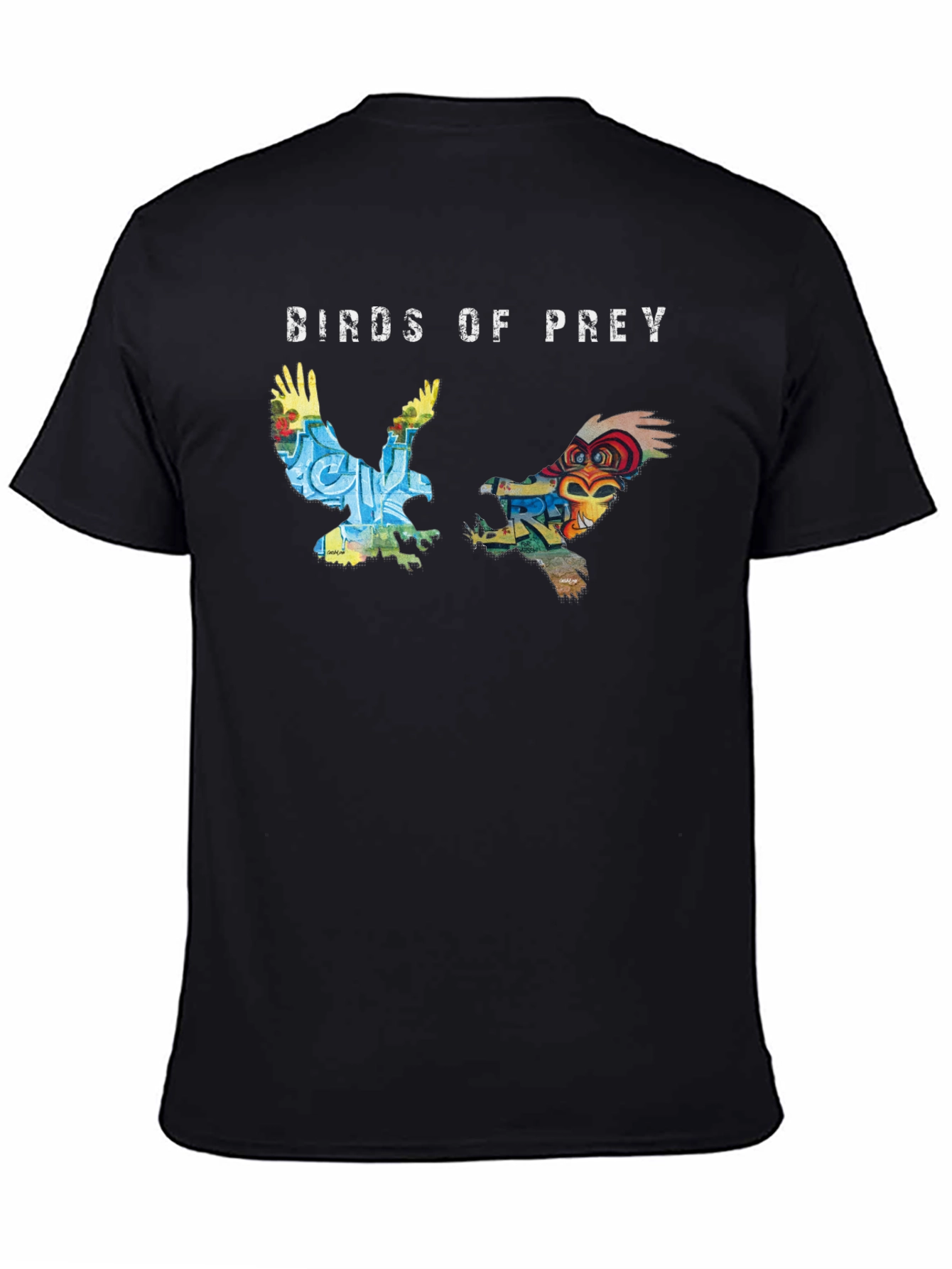 Birds of Prey Graphic Tee - Unique Design