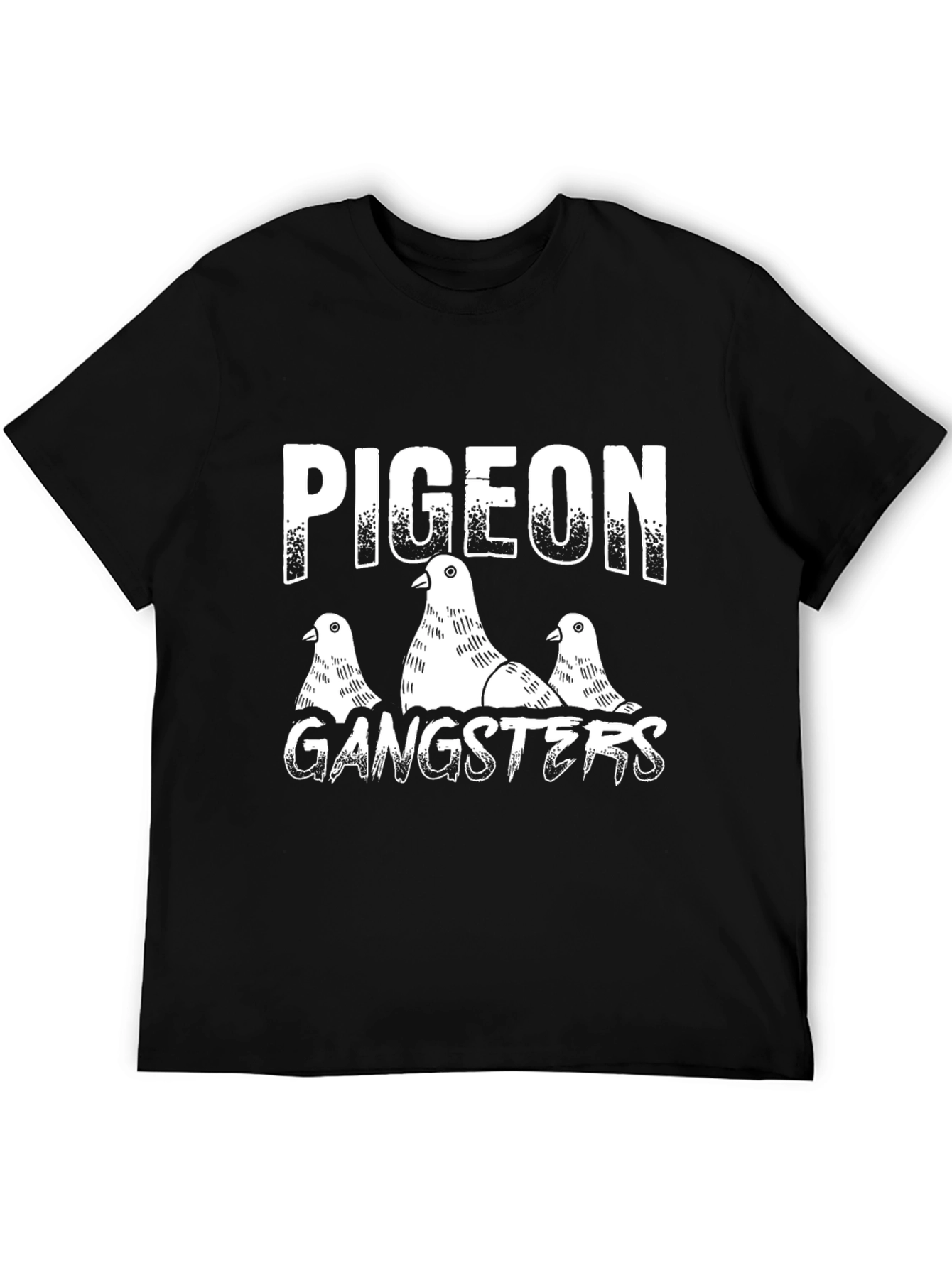 Pigeon Gangsters Graphic T-Shirt - Cool Streetwear