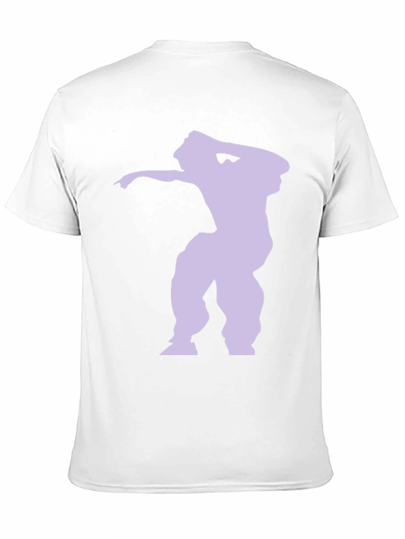 Dabbing Silhouette Graphic Tee - Black