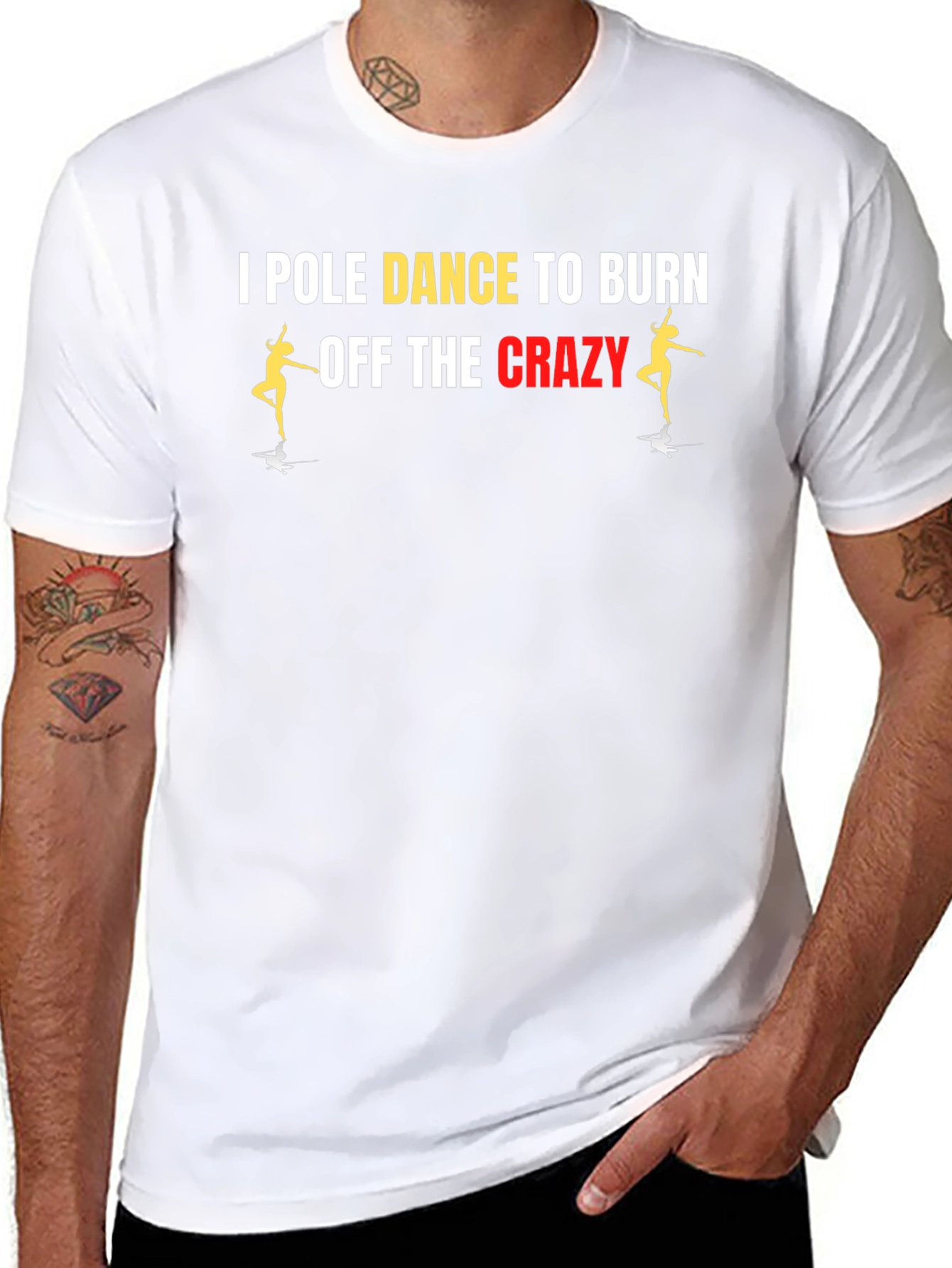 Pole Dance Crazy Burn T-Shirt
