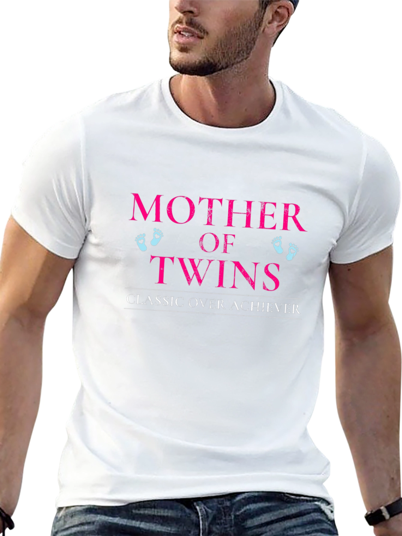 Mother of Twins T-Shirt - Classic Over Achiever