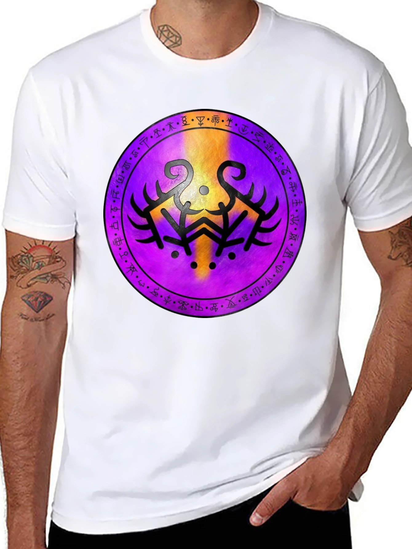 Mystic Symbol Black T-Shirt