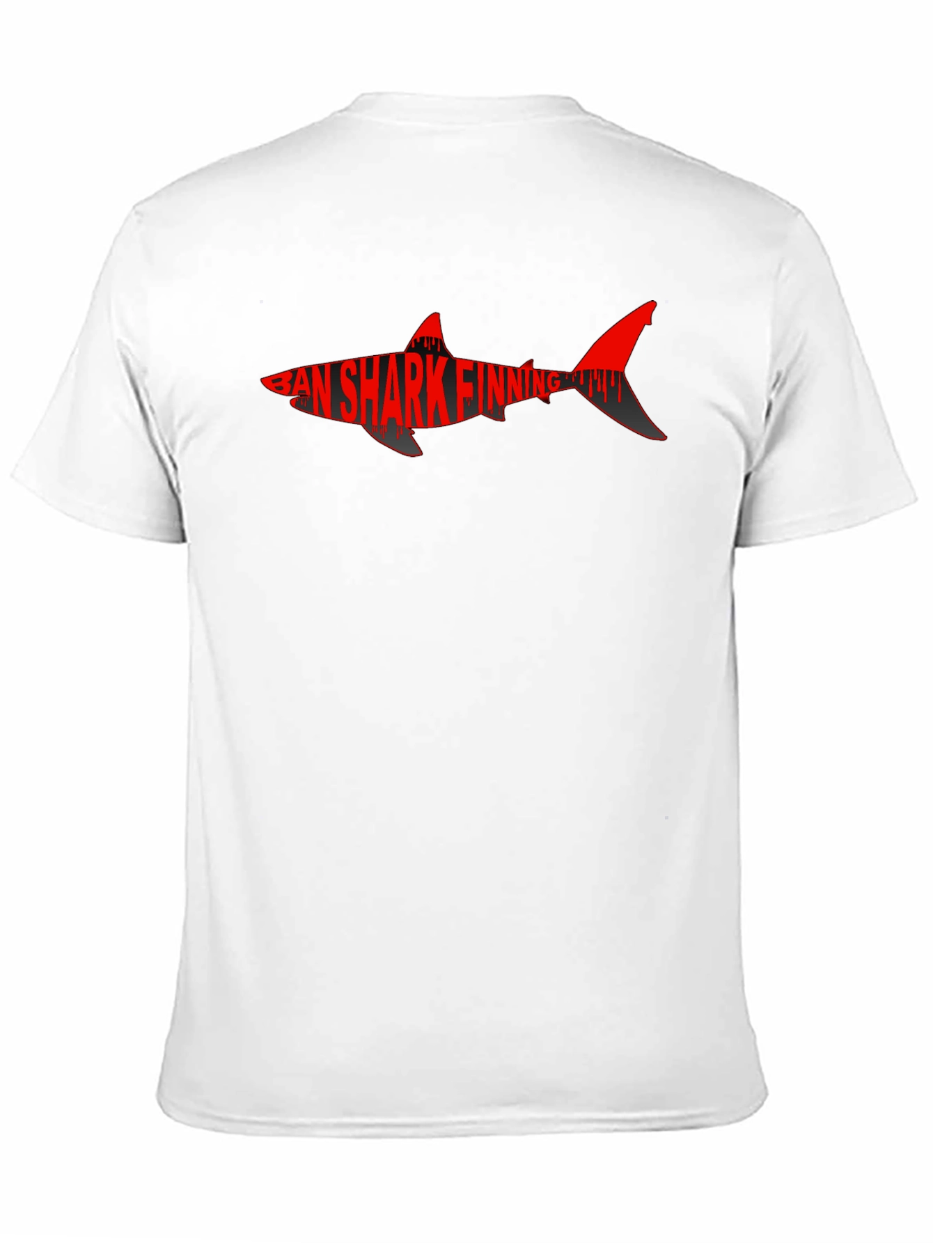 Shark Finning T-Shirt - Black