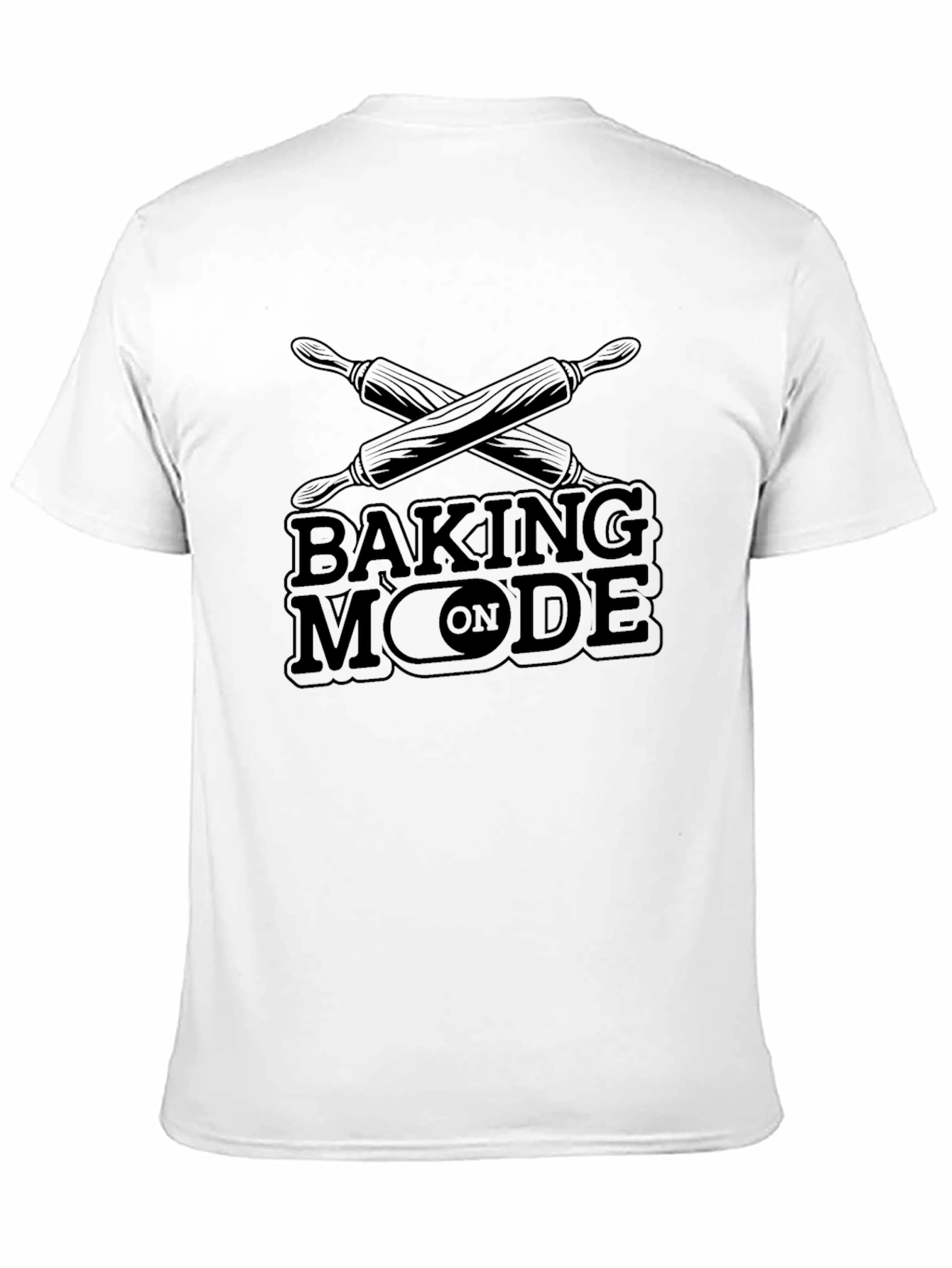 Baking Mode On Black T-Shirt