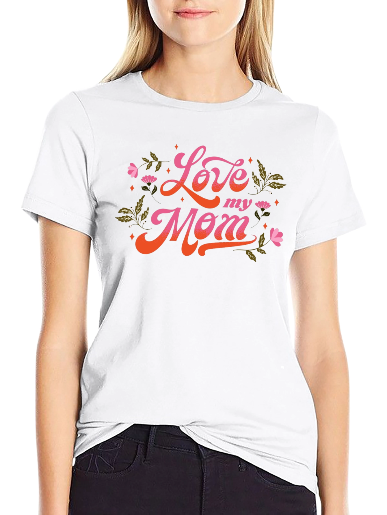 Love My Mom Graphic T-Shirt