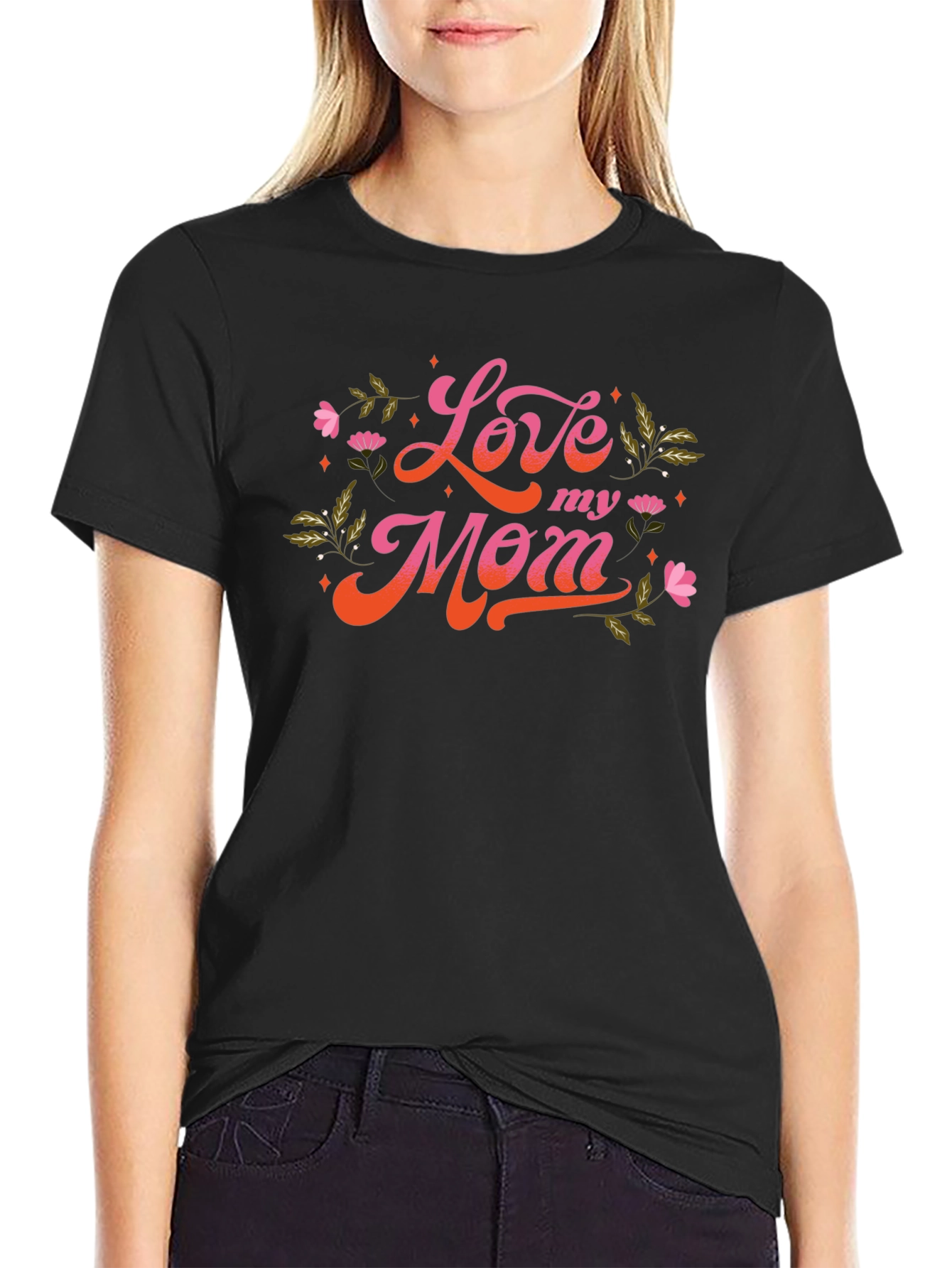 Love My Mom Graphic T-Shirt