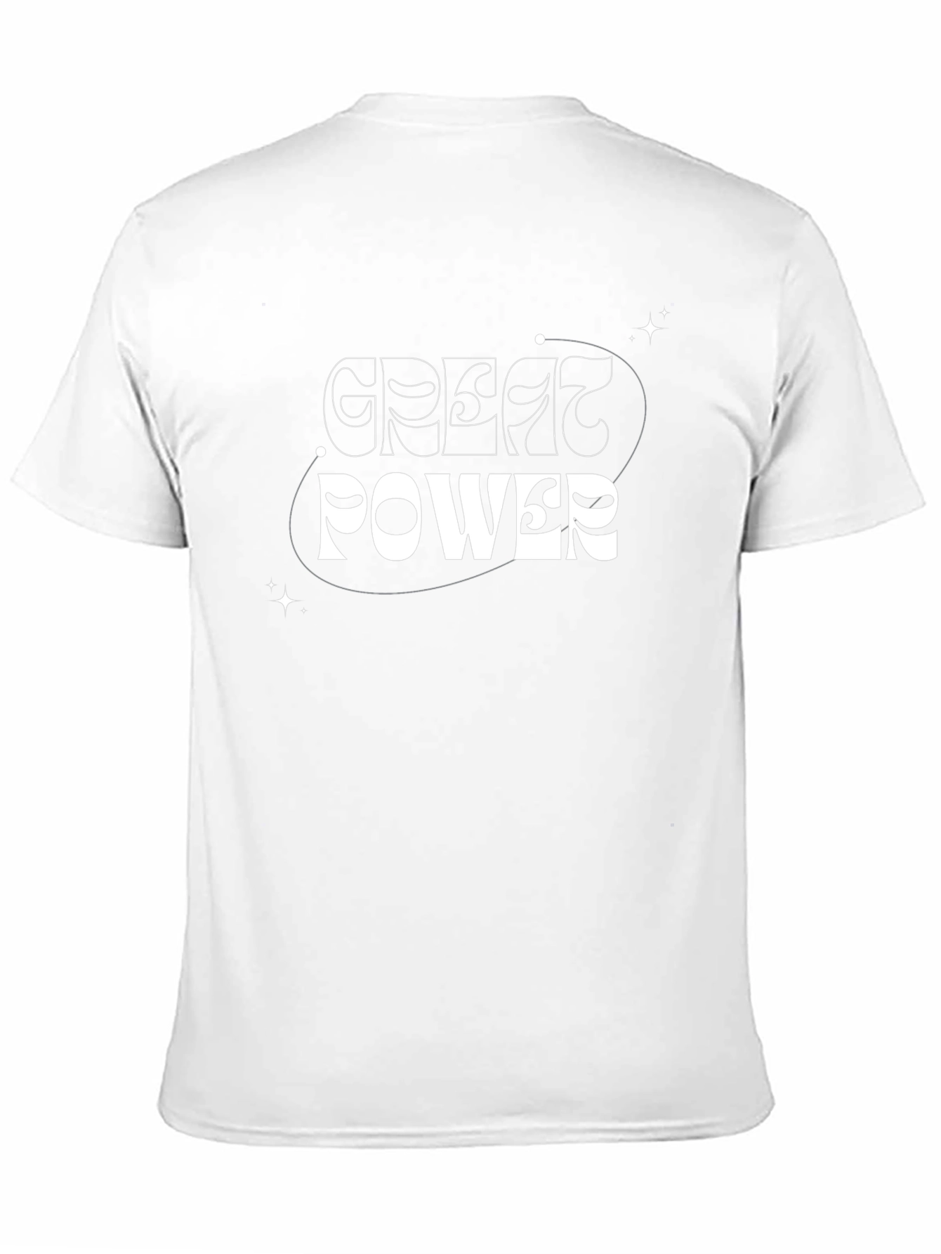 Great Power Graphic Tee - Black Unisex T-Shirt