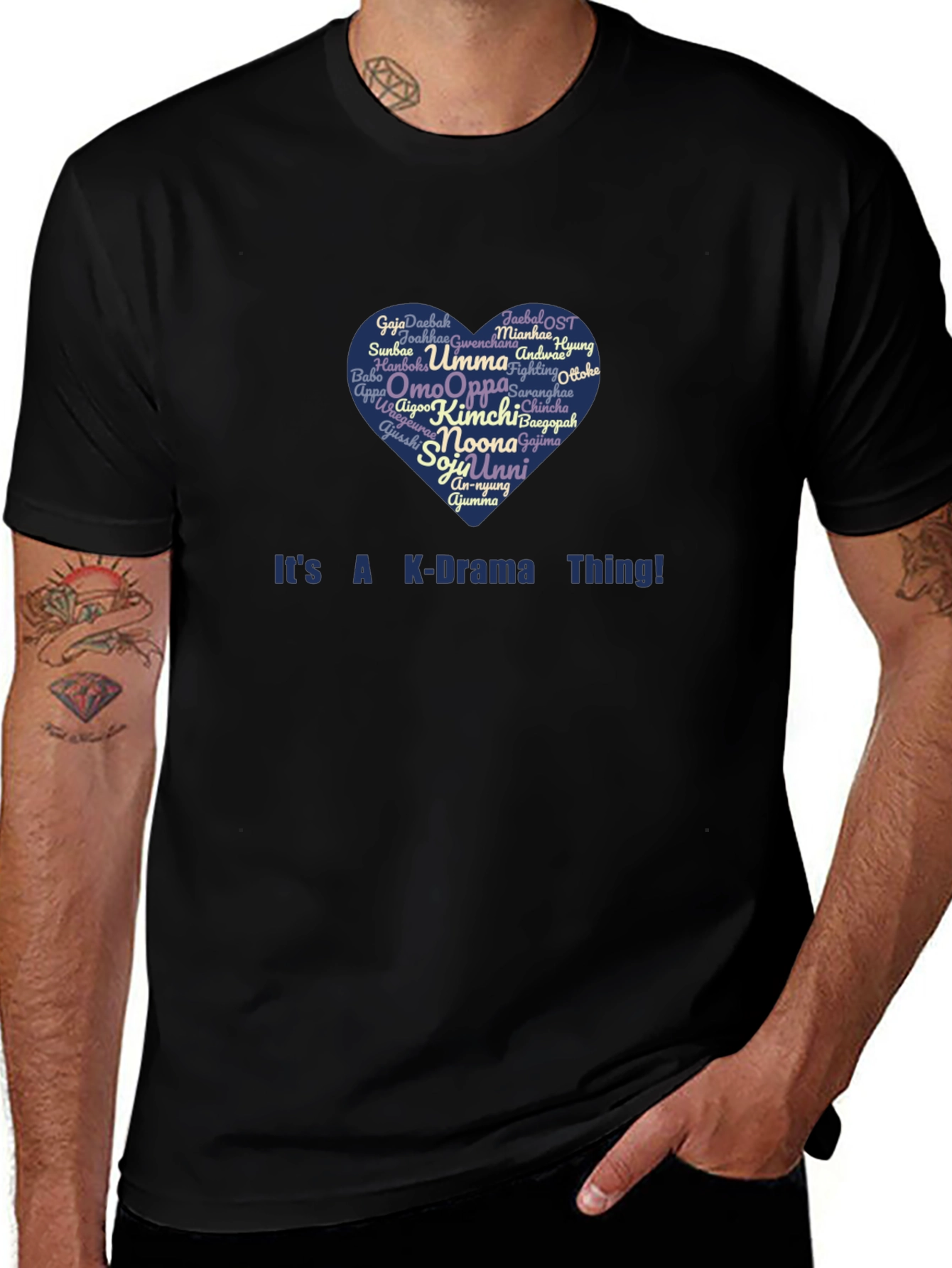K-Drama Thing T-Shirt: Heart Design