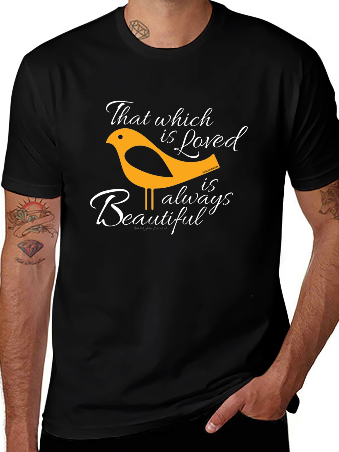 That Which is Loved Bird Graphic T-Shirt