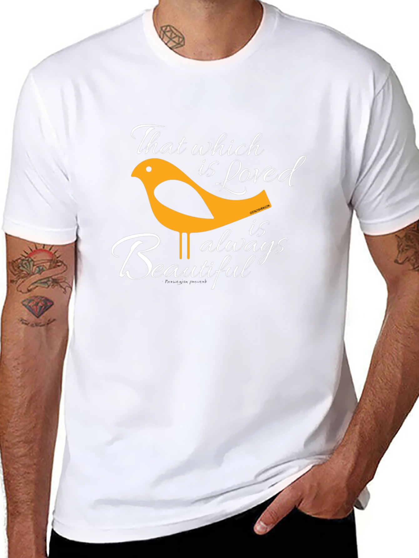 That Which is Loved Bird Graphic T-Shirt