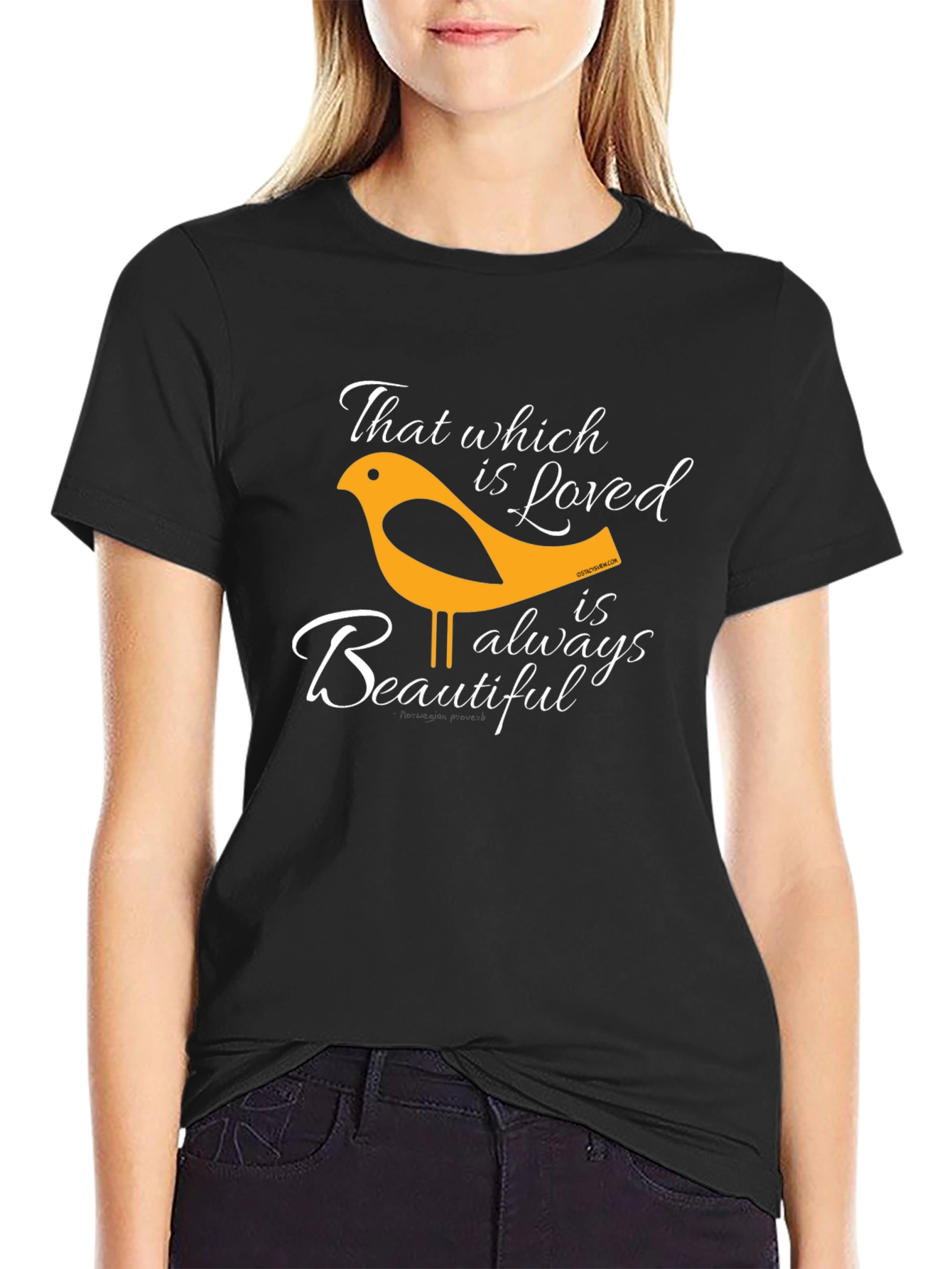 That Which is Loved Bird Graphic T-Shirt